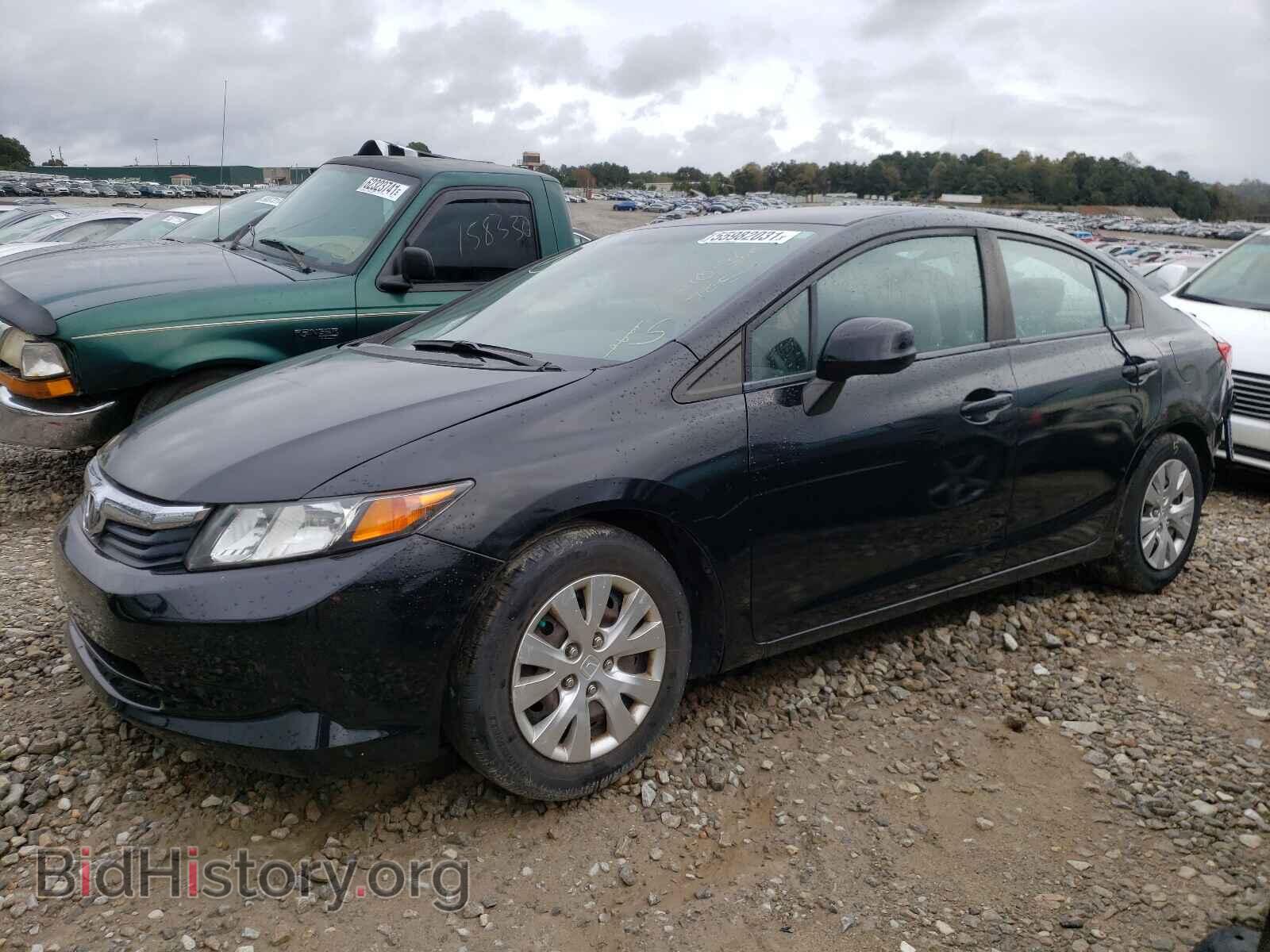 2012 HONDA CIVIC - VIN: 19XFB2F50CE343759 - Фото 2