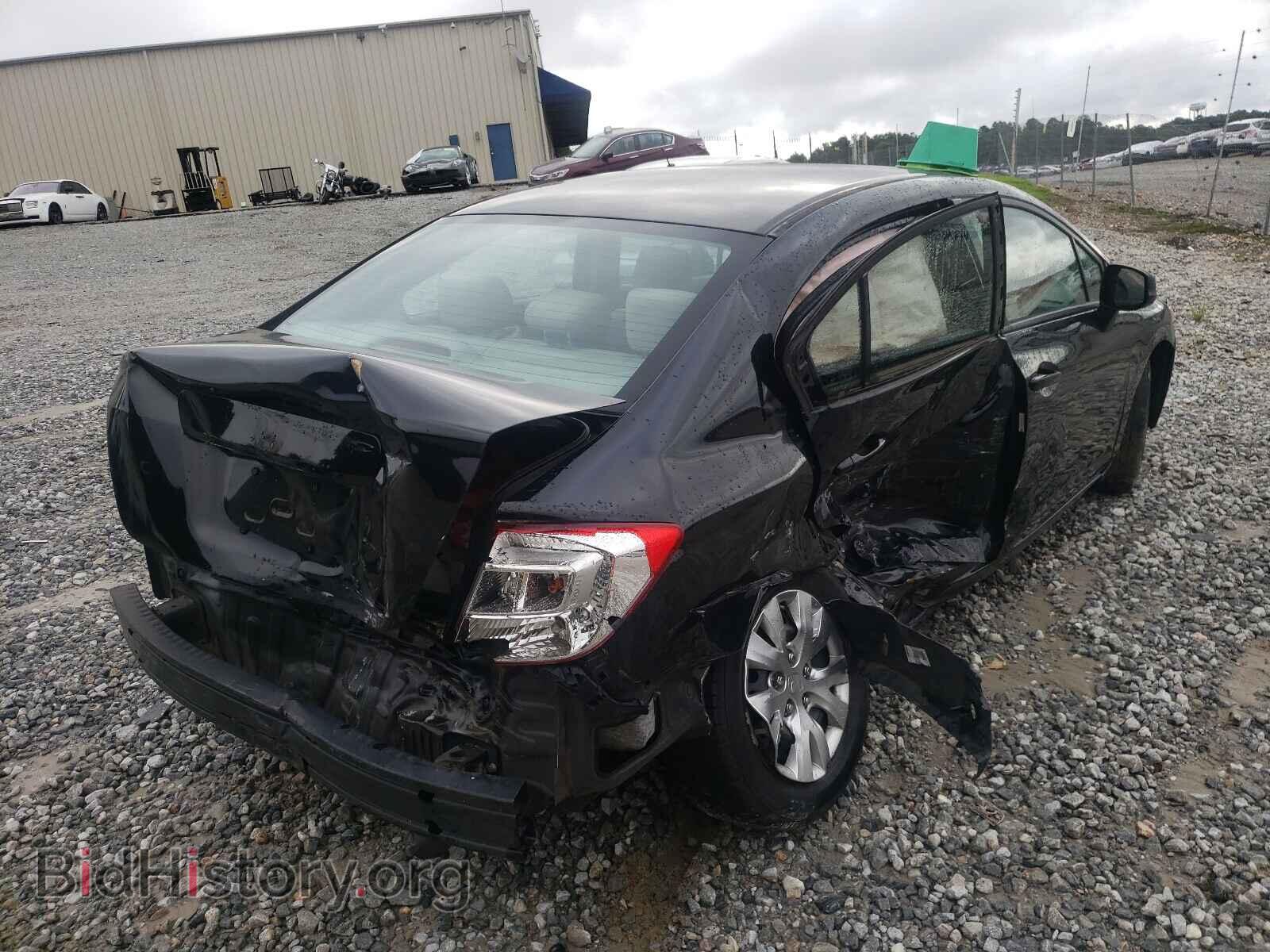 2012 HONDA CIVIC - VIN: 19XFB2F50CE343759 - Фото 4