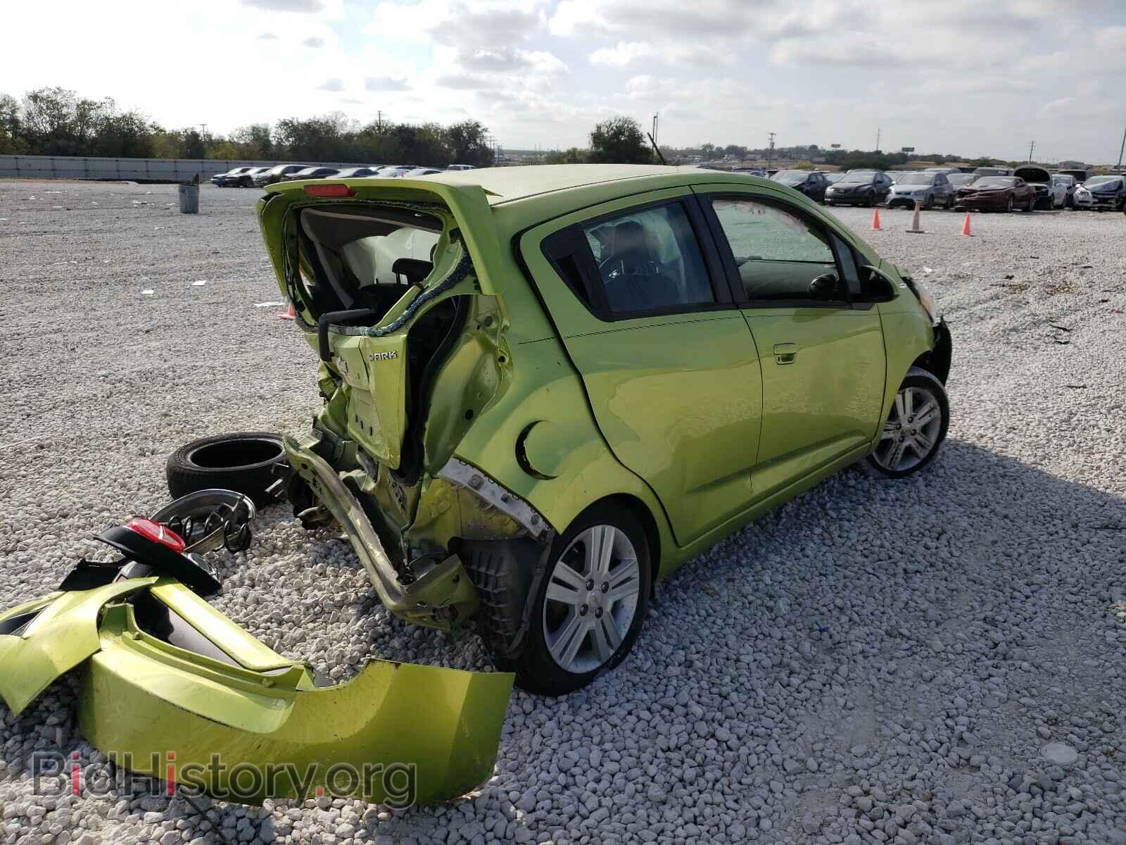 2014 CHEVROLET SPARK - VIN: KL8CA6S97EC424556 - Фото 4