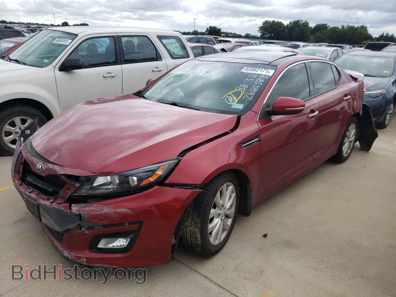 2014 KIA OPTIMA - VIN: 5XXGN4A71EG313891 - Фото 2