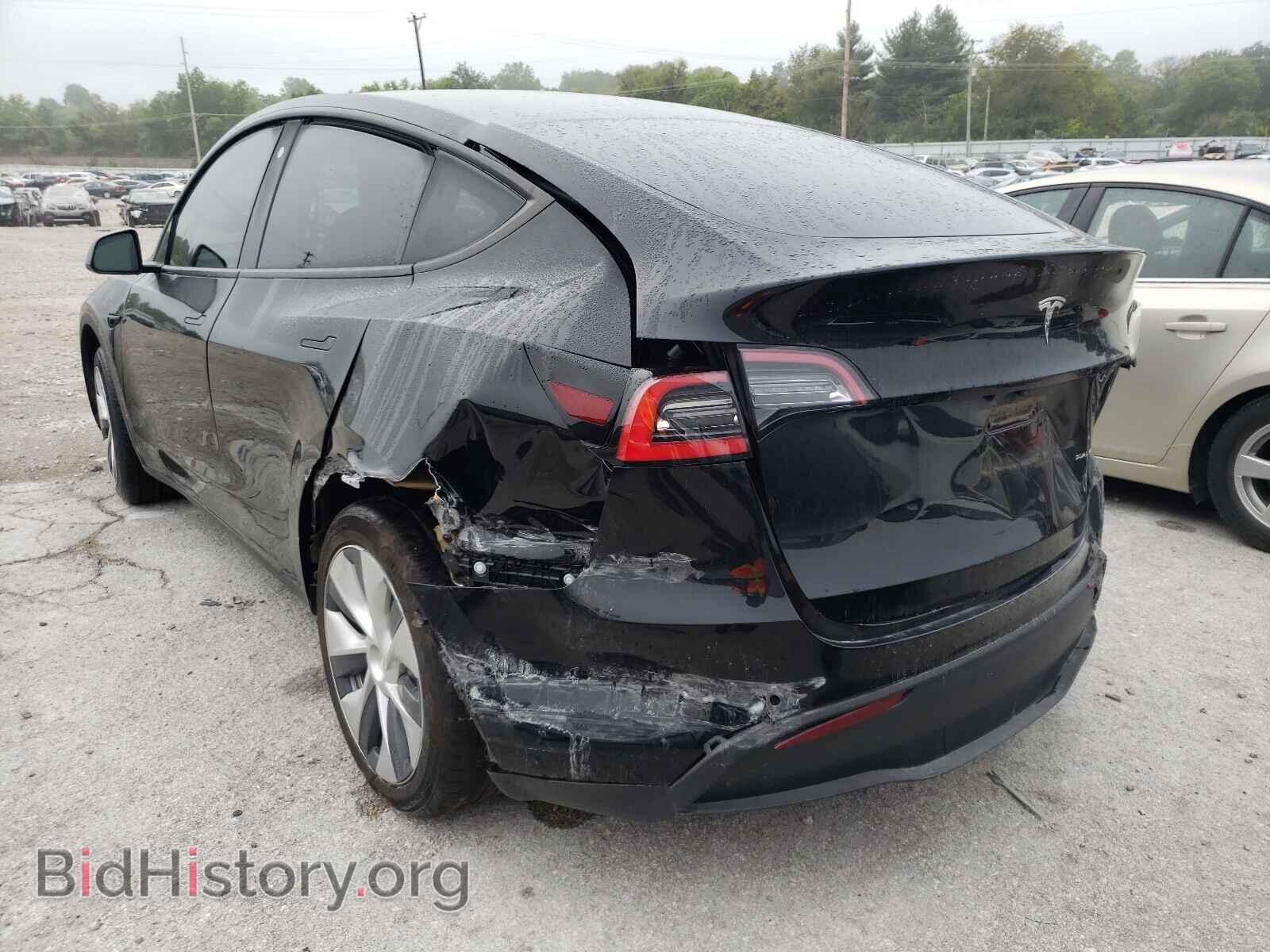2021 TESLA MODEL Y - VIN: 5YJYGAEE1MF134905 - Фото 3