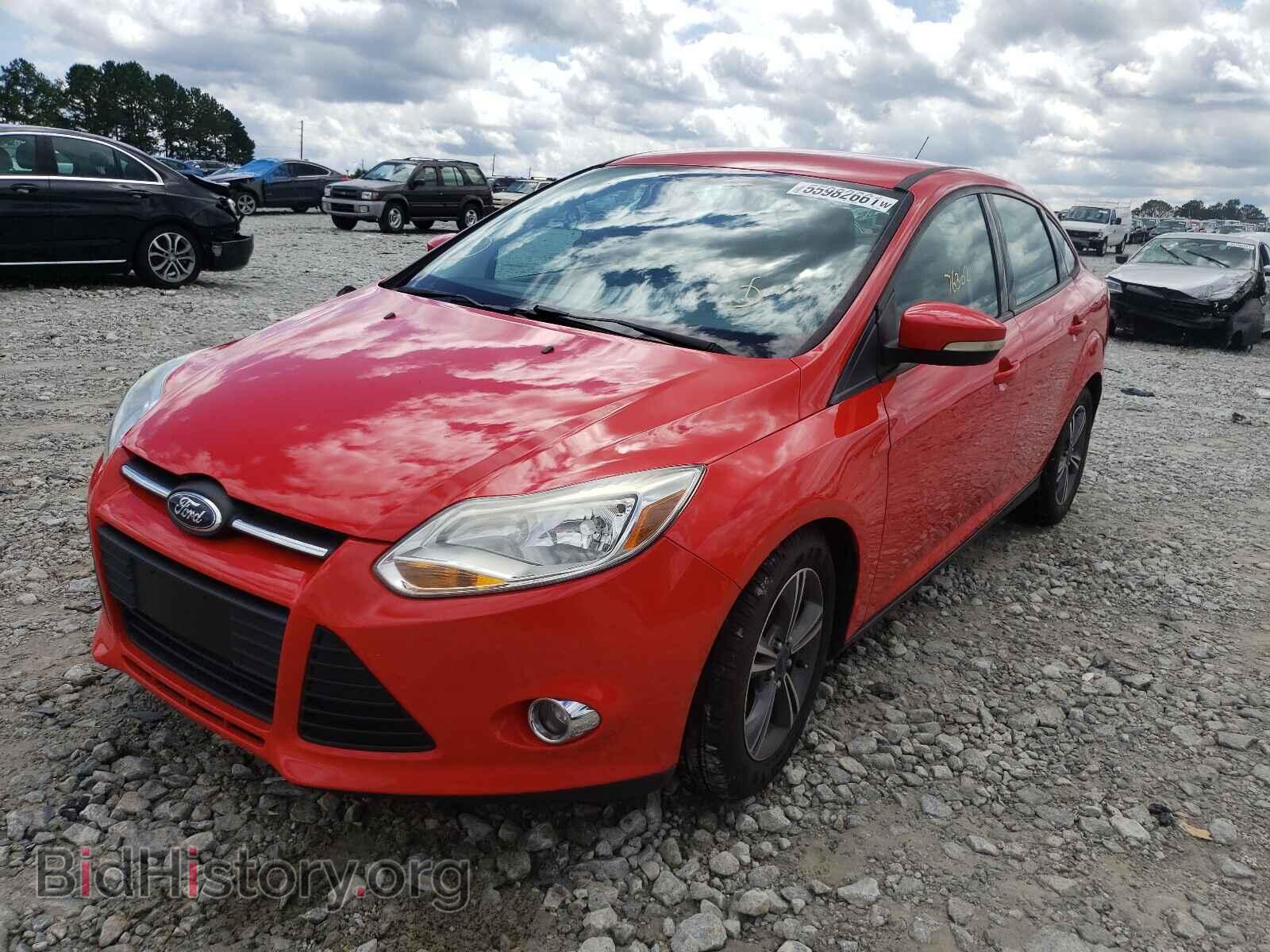 2014 FORD FOCUS - VIN: 1FADP3F23EL345350 - Фото 2