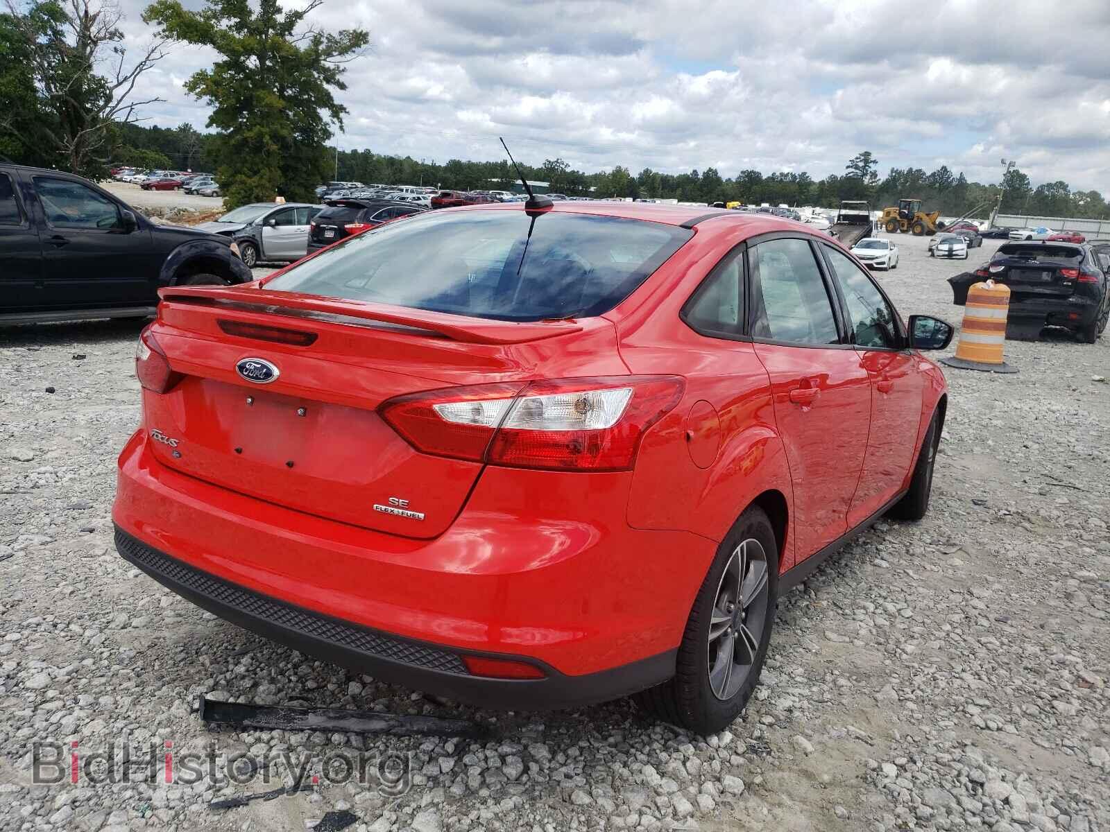 2014 FORD FOCUS - VIN: 1FADP3F23EL345350 - Фото 4