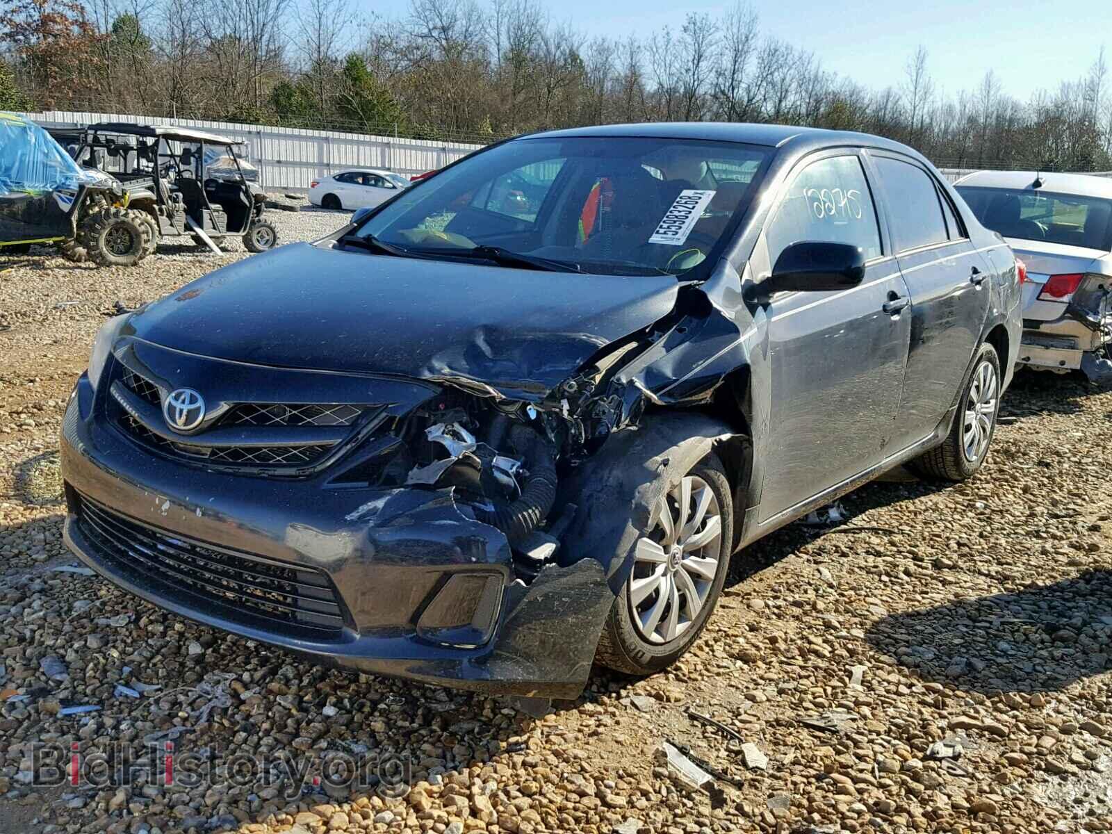 2012 TOYOTA COROLLA BA - VIN: 2T1BU4EE4CC770236 - Фото 2