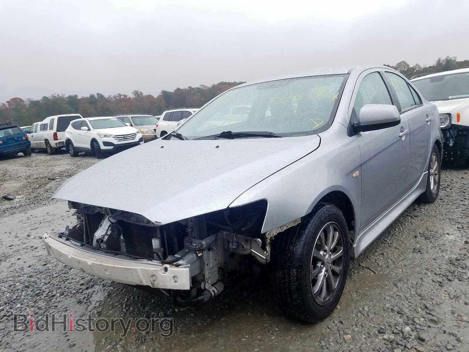 2014 MITSUBISHI LANCER - VIN: JA32U2FU8EU001558 - Фото 2
