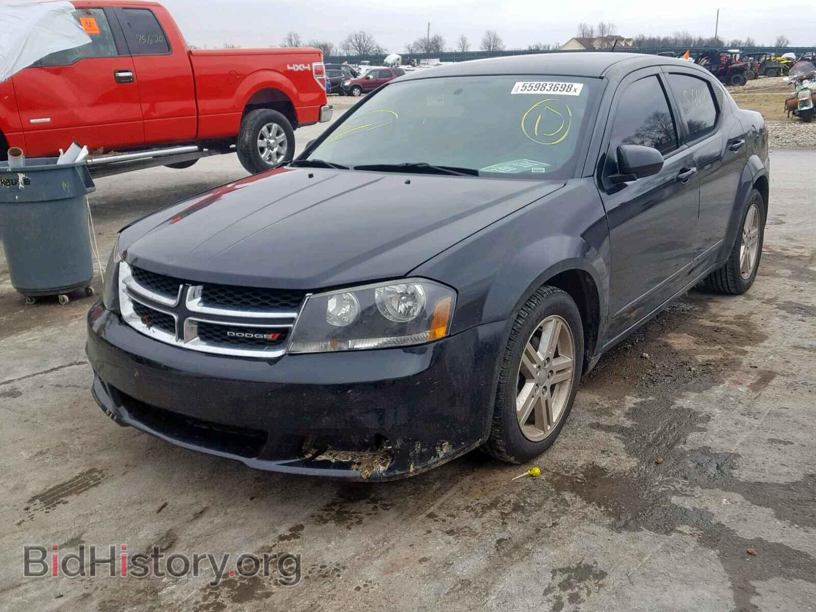 2013 DODGE AVENGER - VIN: 1C3CDZCG8DN709691 - Фото 2