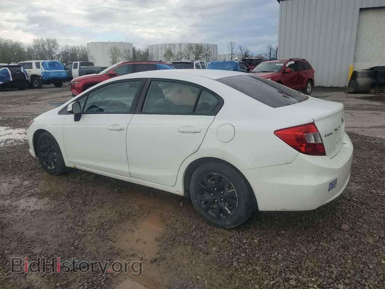 2012 HONDA CIVIC - VIN: 2HGFB2F54CH328736 - Фото 2