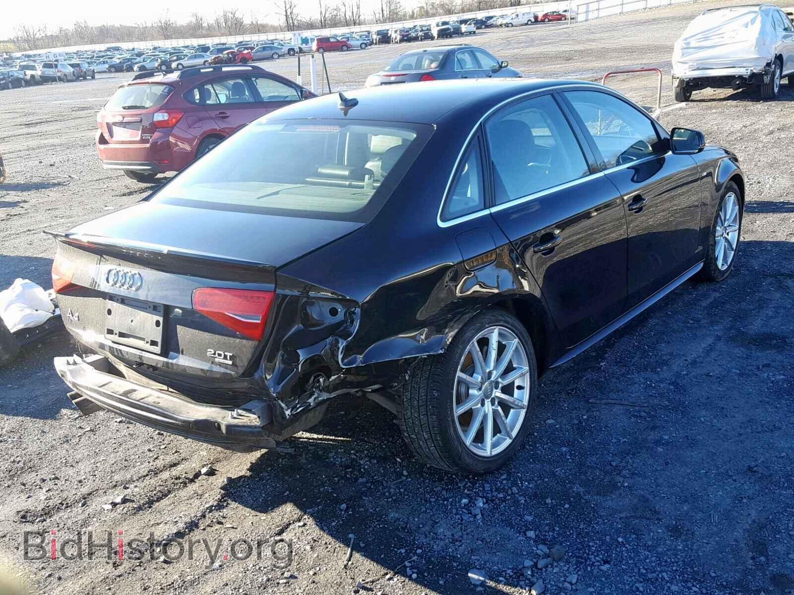 2014 AUDI A4 - VIN: WAUHFAFL3EN018038 - Фото 4