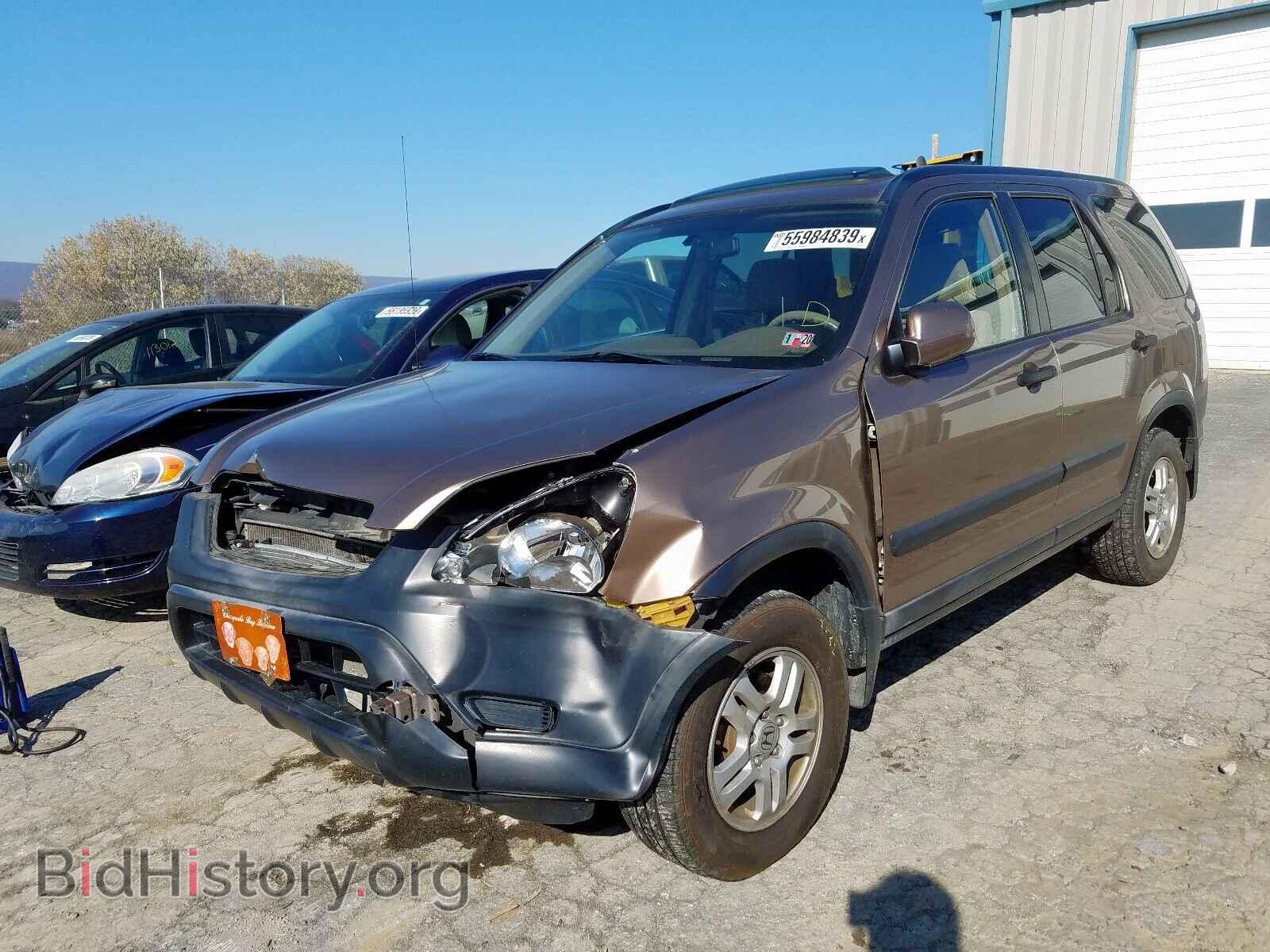 2002 HONDA CR-V EX - VIN: JHLRD78802C074697 - Фото 2
