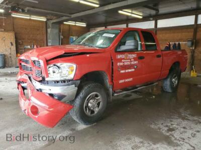 2006 Dodge RAM 2500 ST, красный — VIN 3D7KS28D36G103154, Copart