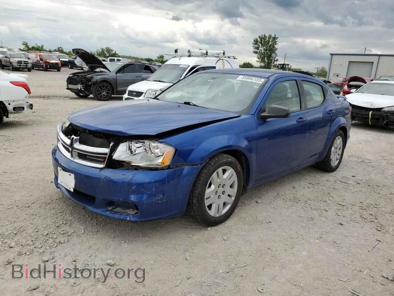 Photo 1C3CDZAB2EN224634 - DODGE AVENGER 2014