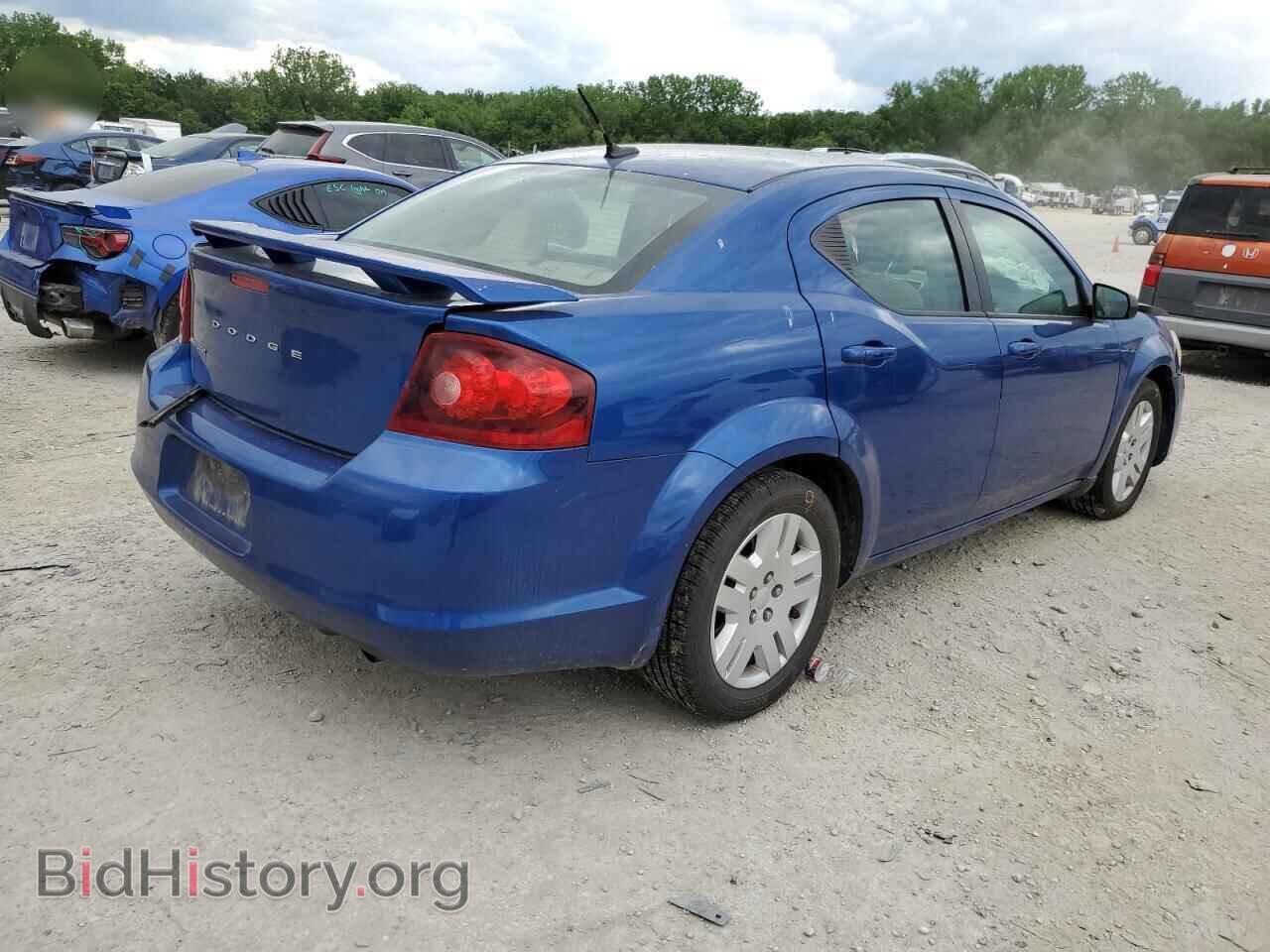 2014 DODGE AVENGER - VIN: 1C3CDZAB2EN224634 - Фото 3