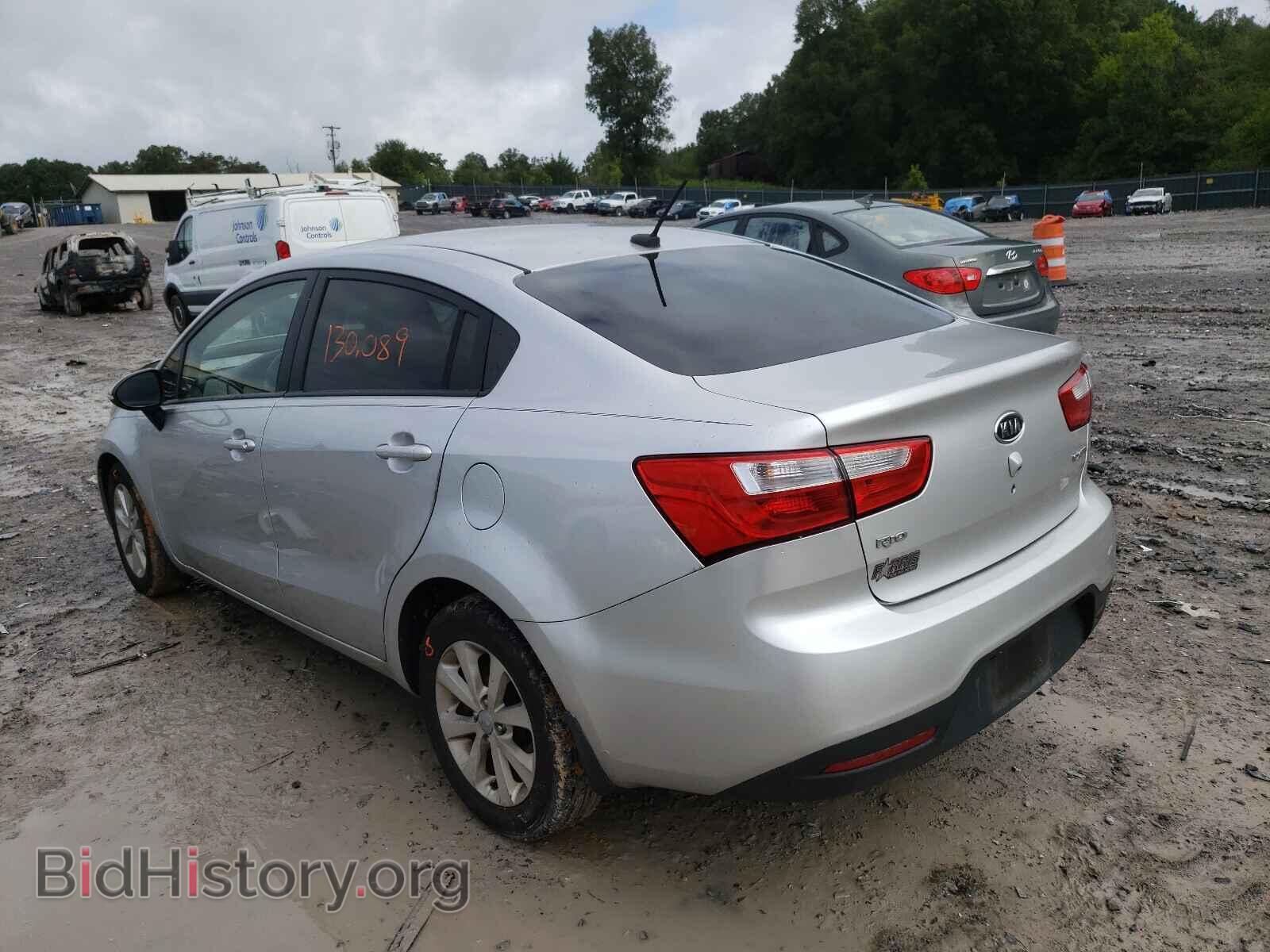 2013 KIA RIO - VIN: KNADN4A3XD6119631 - Фото 3