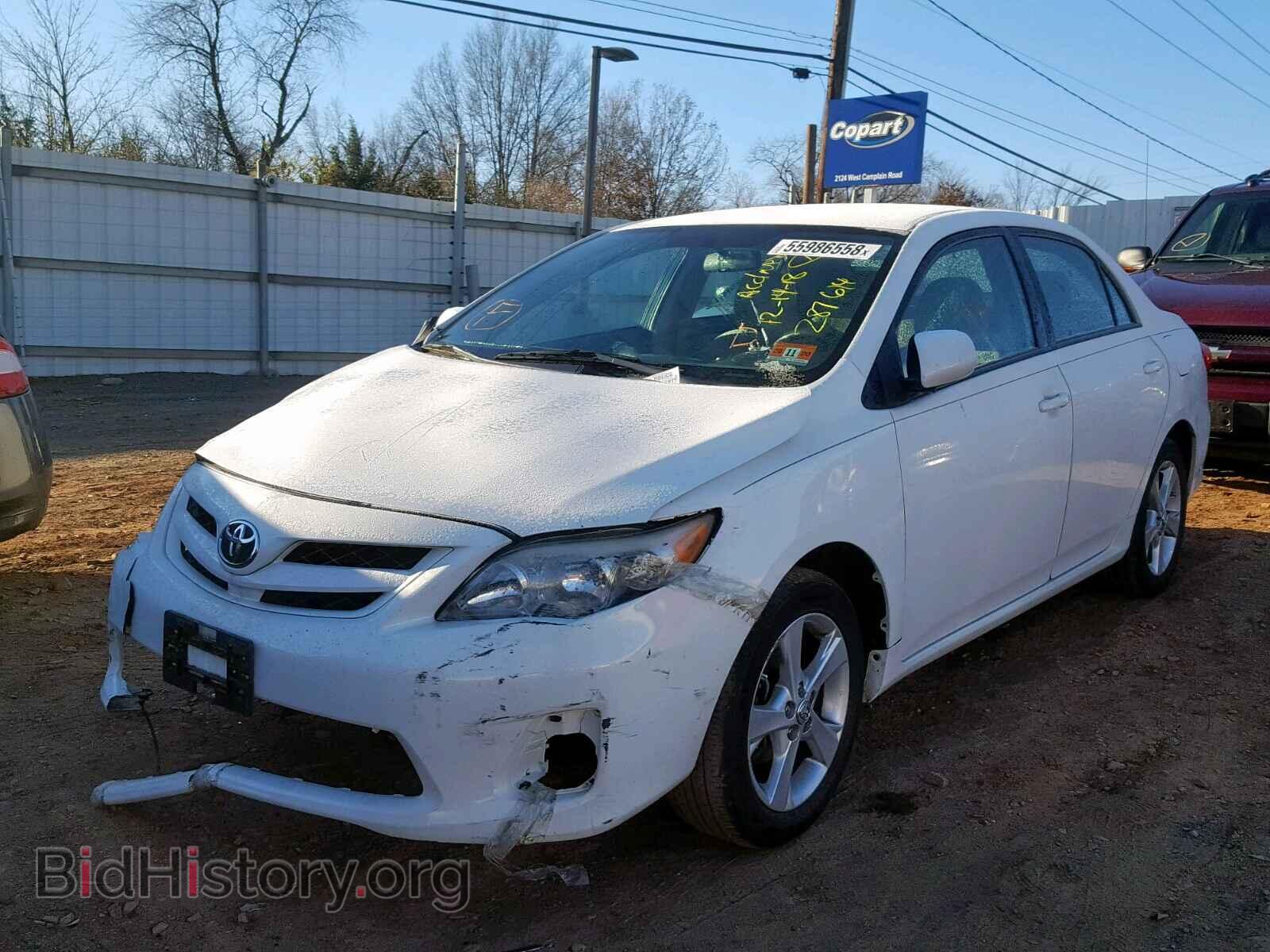 2011 TOYOTA COROLLA BA - VIN: 2T1BU4EE6BC611989 - Фото 2