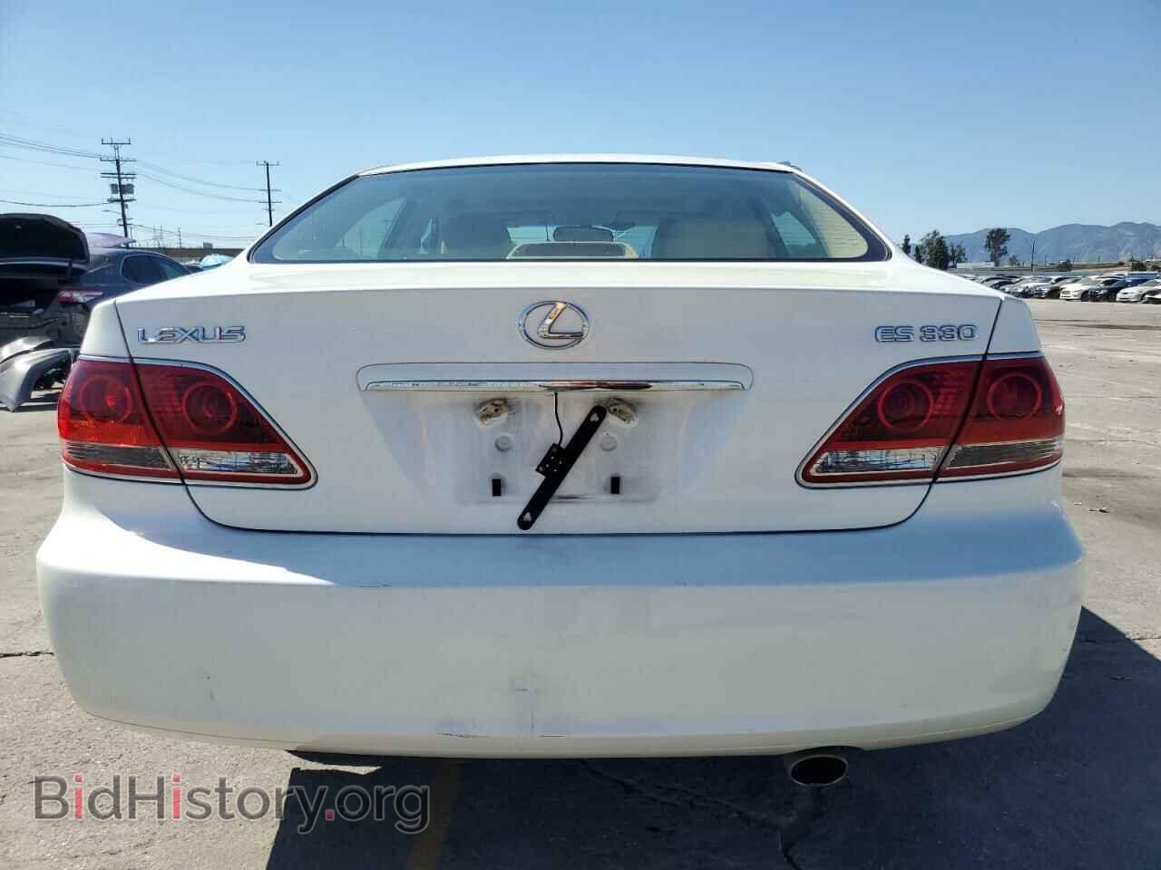 2006 LEXUS ES330 - VIN: JTHBA30G565164357 - Фото 6