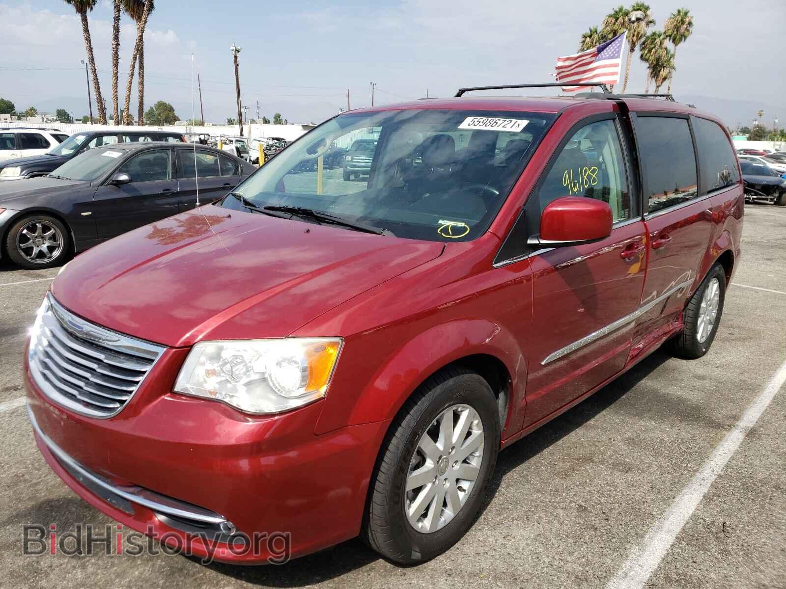 2014 CHRYSLER MINIVAN - VIN: 2C4RC1BG7ER325398 - Фото 2