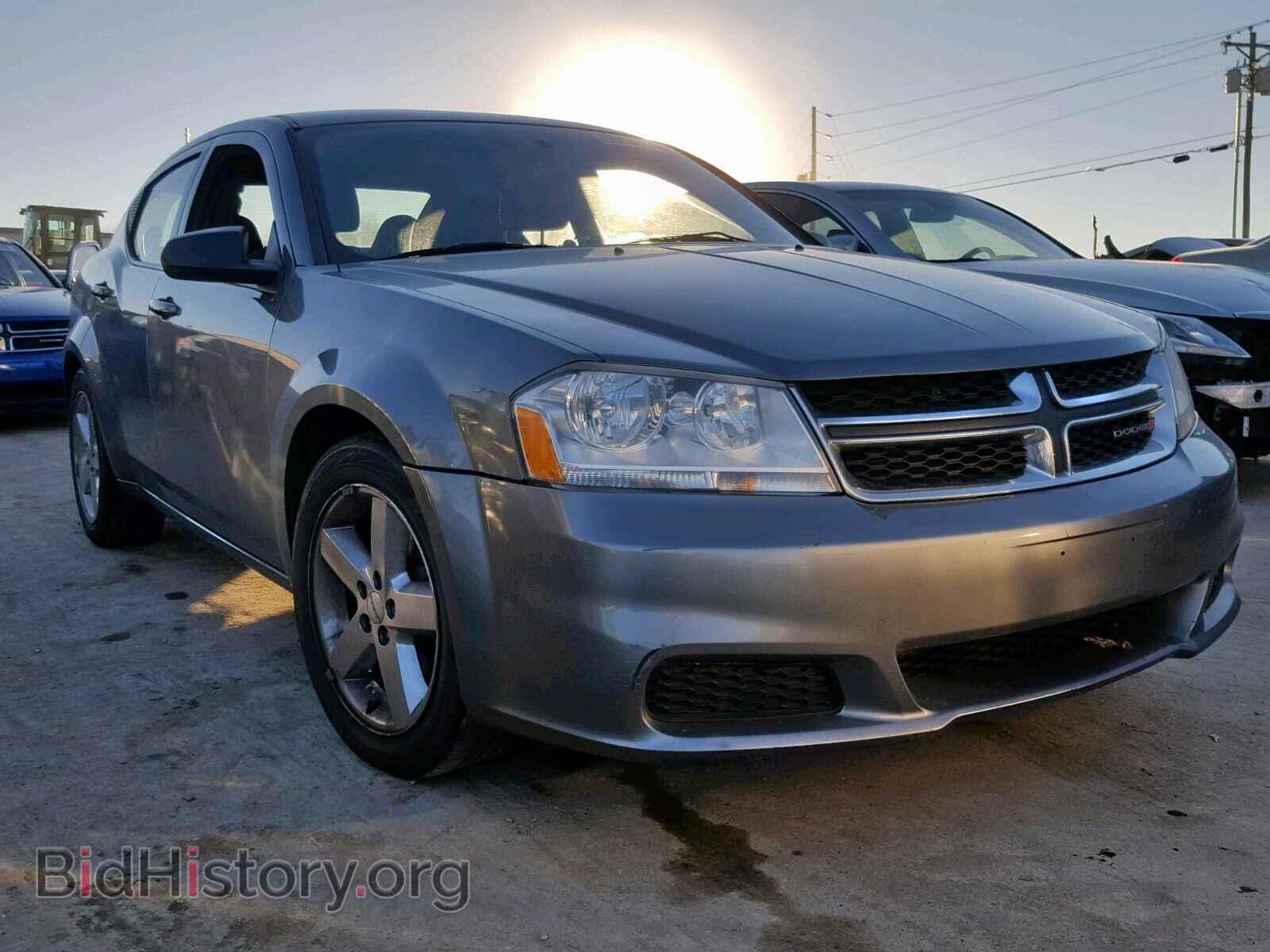 Photo 1C3CDZAB6CN243037 - DODGE AVENGER 2012