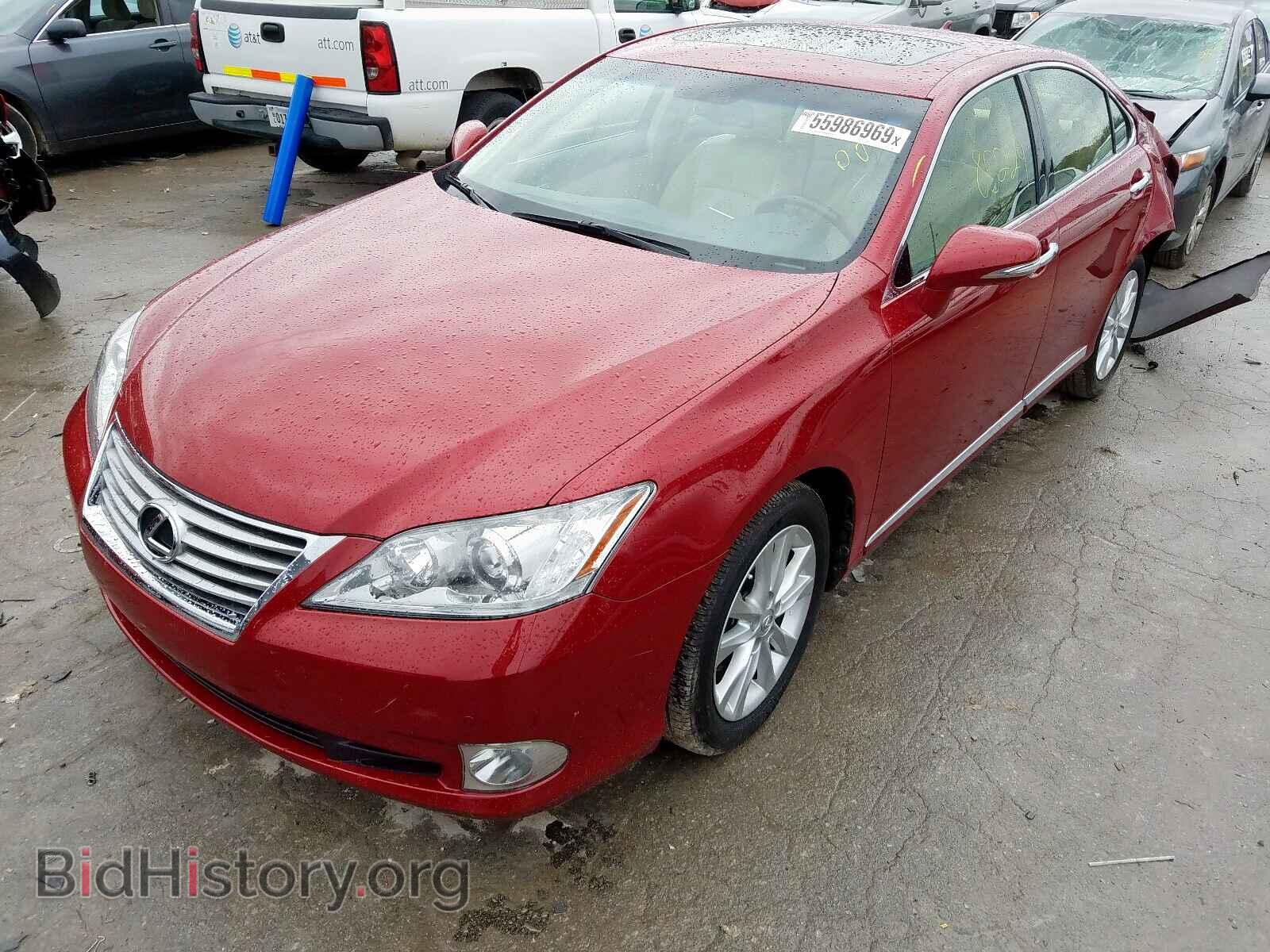 2012 LEXUS ES350 - VIN: JTHBK1EG8C2511588 - Фото 2