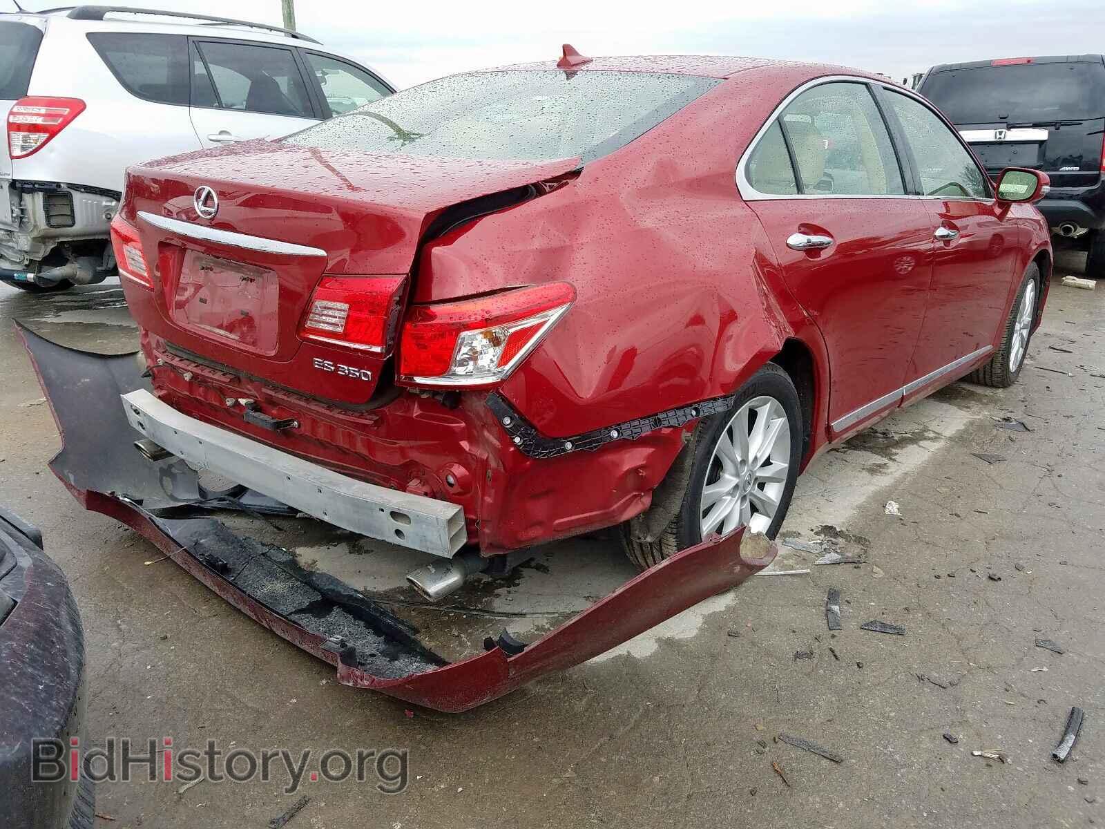 2012 LEXUS ES350 - VIN: JTHBK1EG8C2511588 - Фото 4