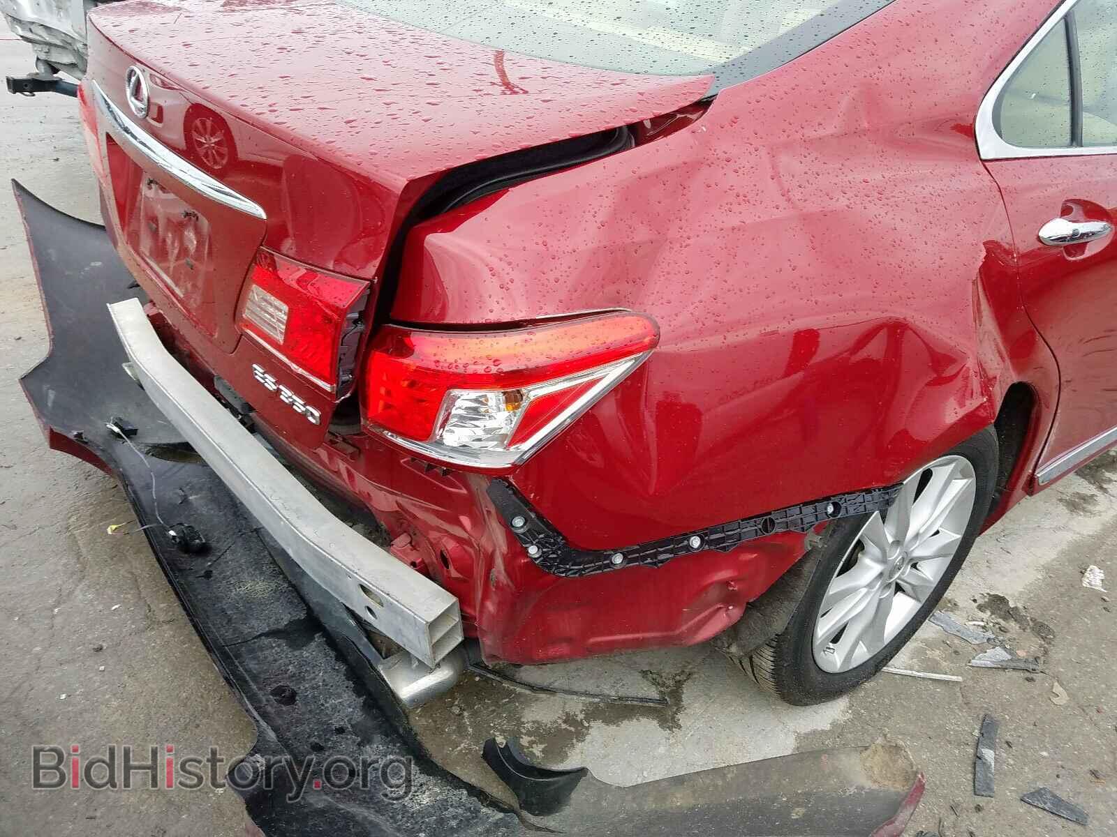 2012 LEXUS ES350 - VIN: JTHBK1EG8C2511588 - Фото 9