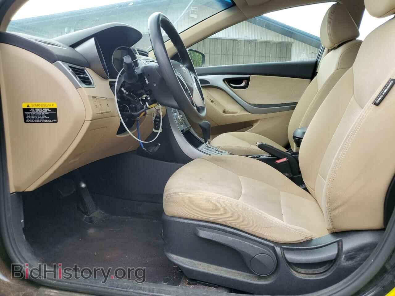 2012 HYUNDAI ELANTRA - VIN: KMHDH4AE1CU183302 - Фото 7