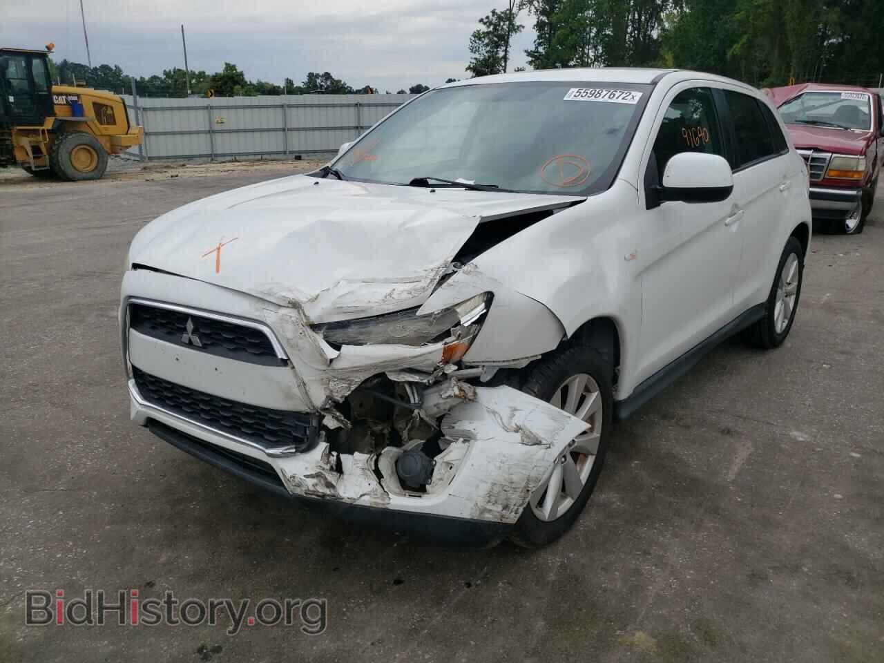 2014 MITSUBISHI OUTLANDER - VIN: 4A4AP3AU3EE008938 - Фото 2