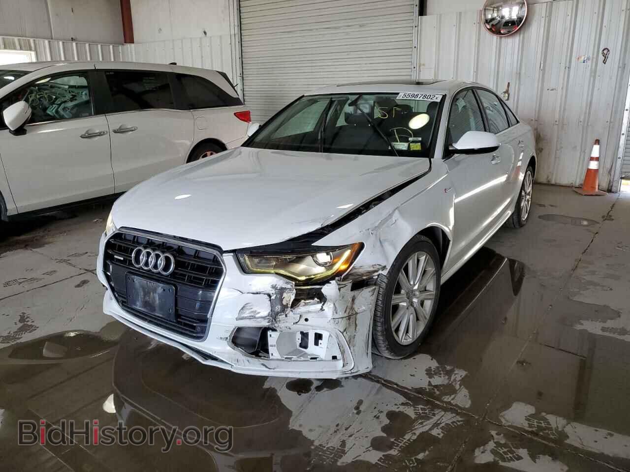 2012 AUDI A6 - VIN: WAUHGAFC5CN169926 - Фото 2