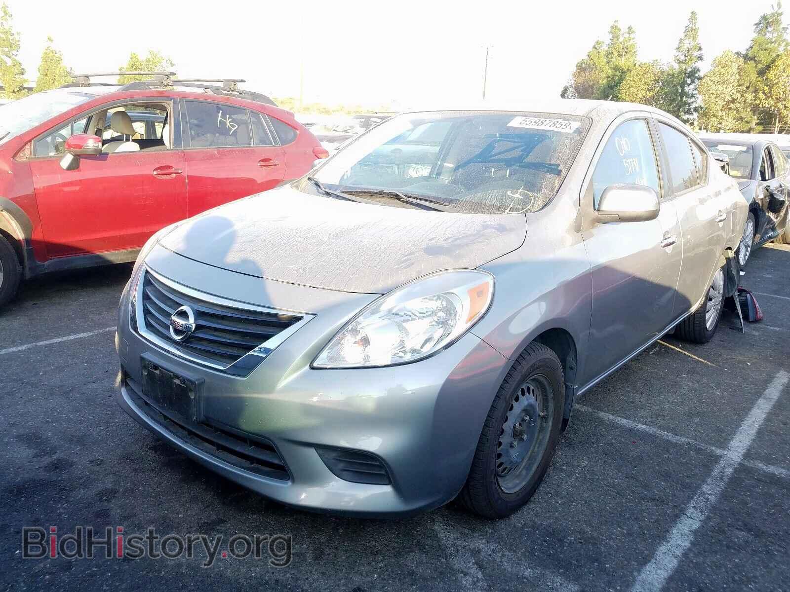 2013 NISSAN VERSA - VIN: 3N1CN7AP4DL838921 - Фото 2