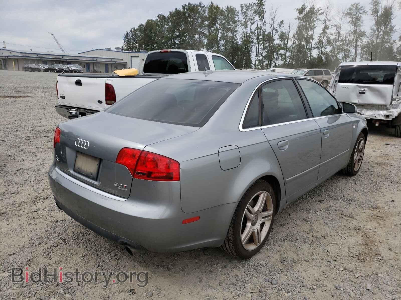 2007 AUDI A4 - VIN: WAUDF78EX7A012215 - Фото 4