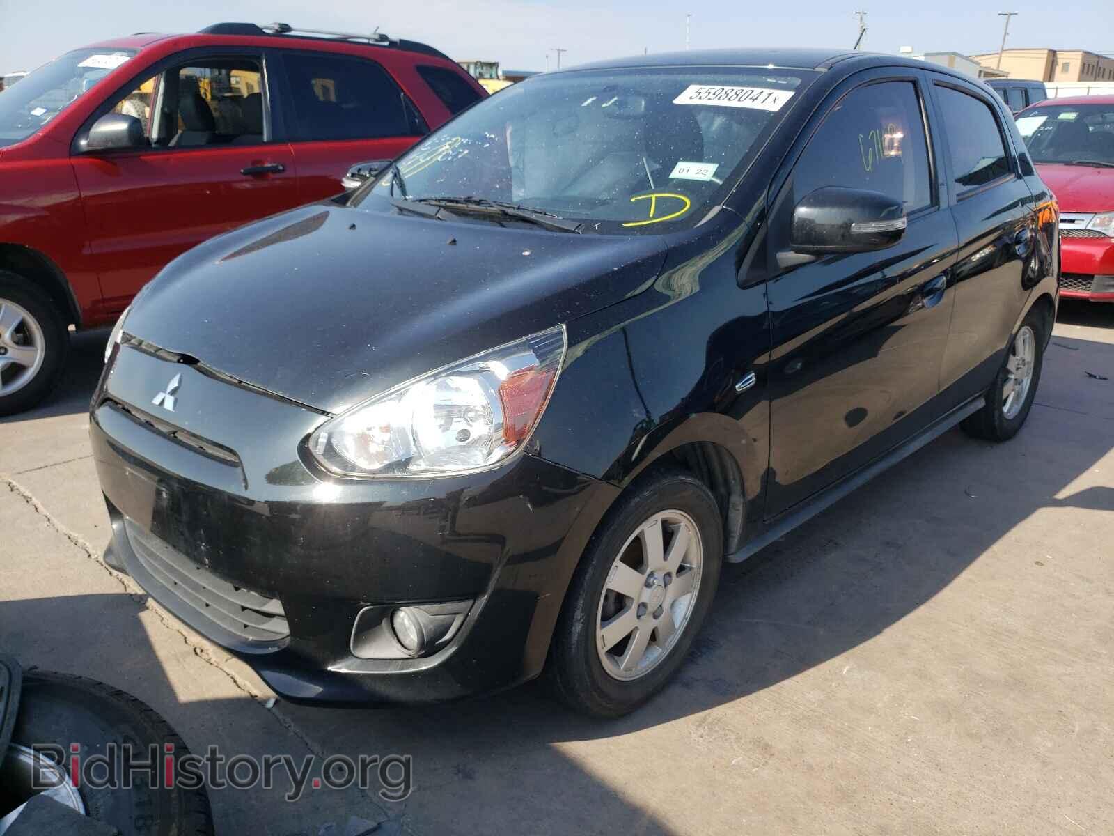 2015 MITSUBISHI MIRAGE - VIN: ML32A4HJ6FH001452 - Фото 2
