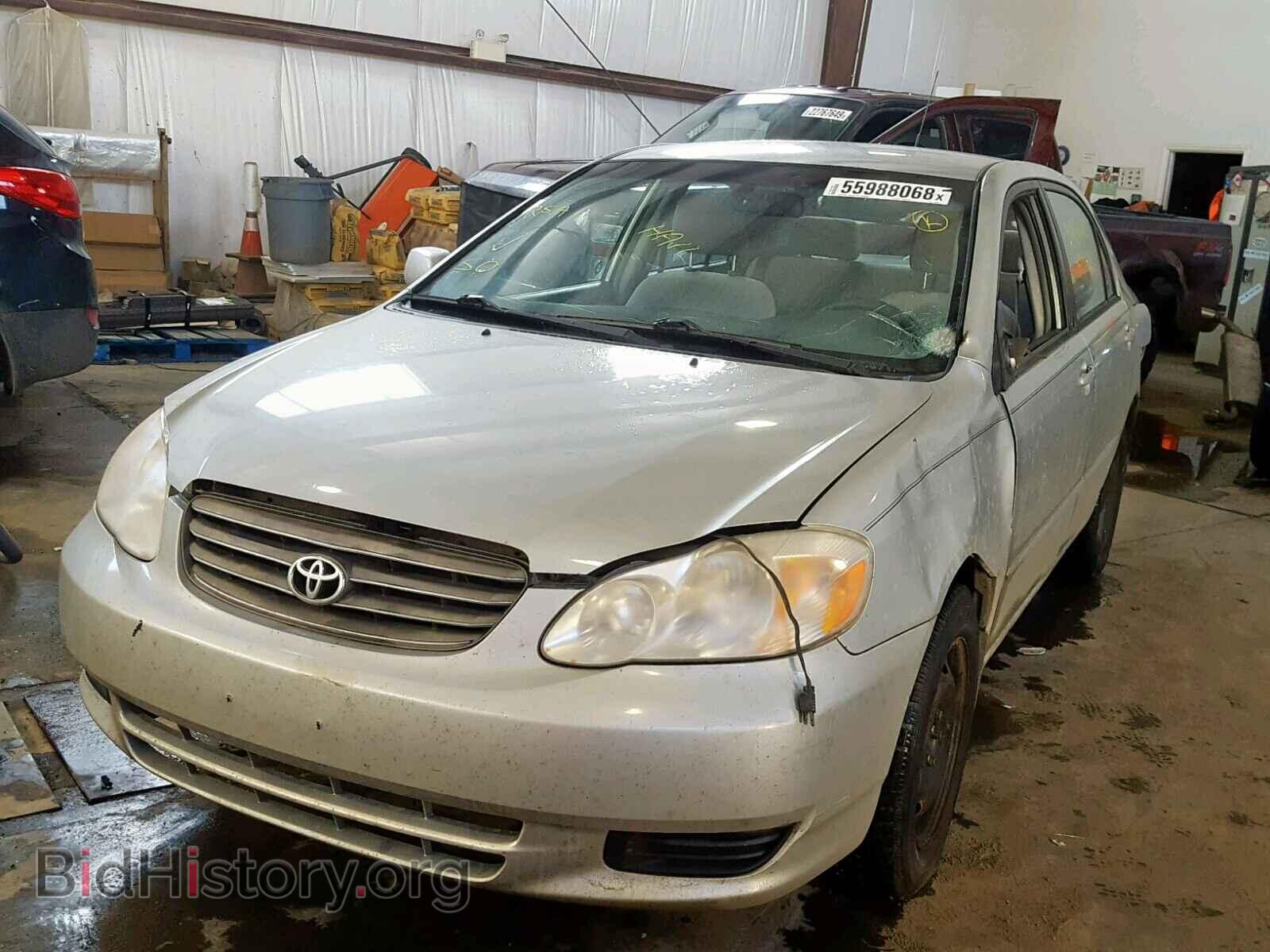 2003 TOYOTA COROLLA - VIN: 2T1BR32E43C759933 - Фото 2