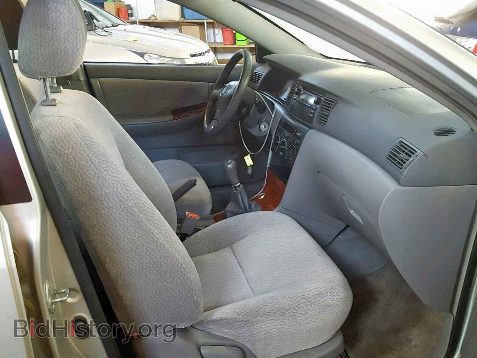 2003 TOYOTA COROLLA - VIN: 2T1BR32E43C759933 - Фото 5