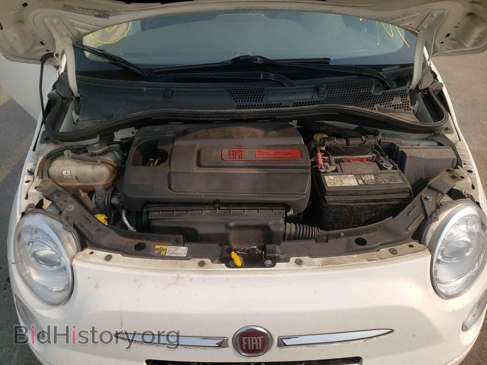 2017 FIAT 500 - VIN: 3C3CFFLR4HT648002 - Фото 7