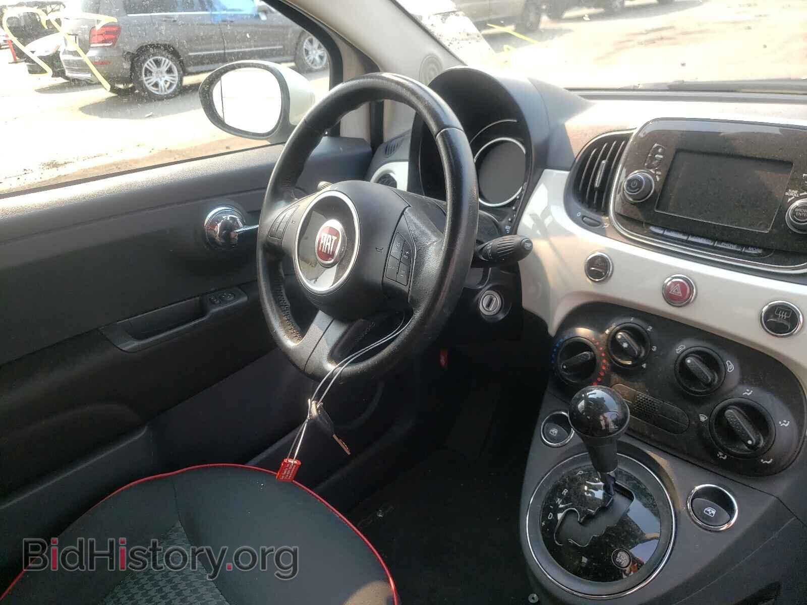 2017 FIAT 500 - VIN: 3C3CFFLR4HT648002 - Фото 9