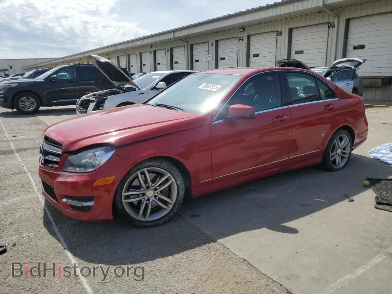 Photo WDDGF8AB3EA957113 - MERCEDES-BENZ C-CLASS 2014