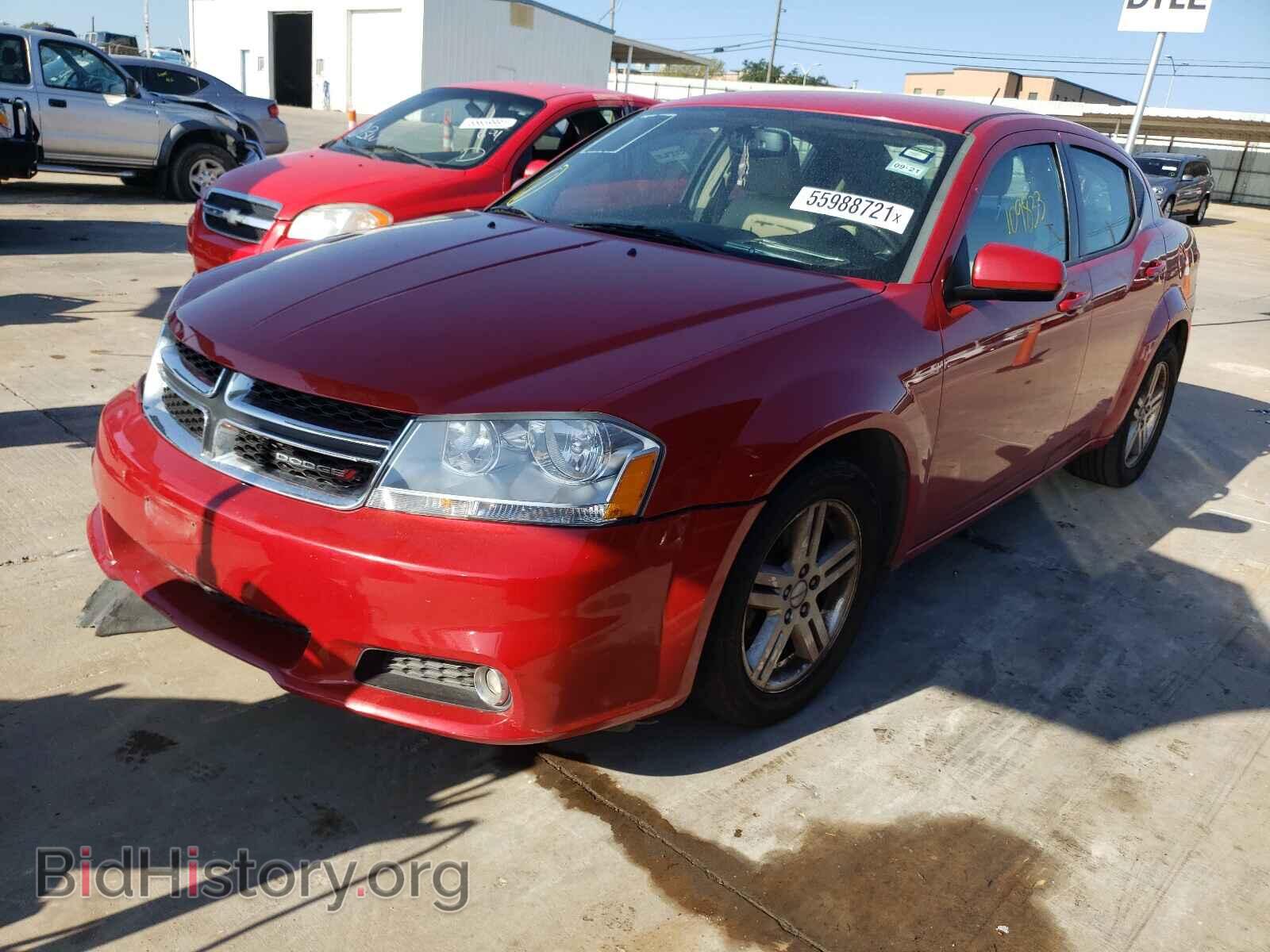 2014 DODGE AVENGER - VIN: 1C3CDZCB7EN128138 - Фото 2