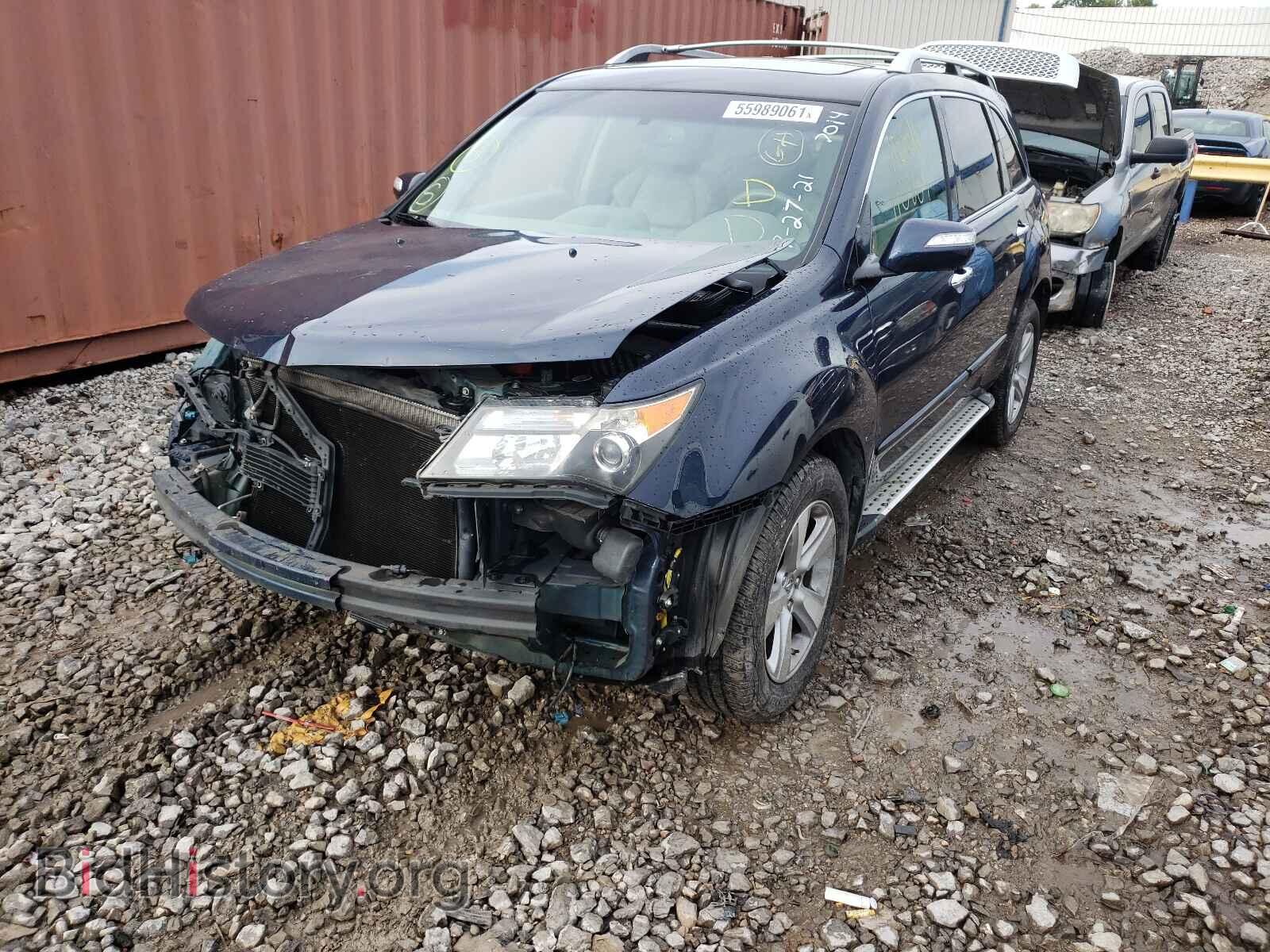 2010 ACURA MDX - VIN: 2HNYD2H6XAH527014 - Фото 2