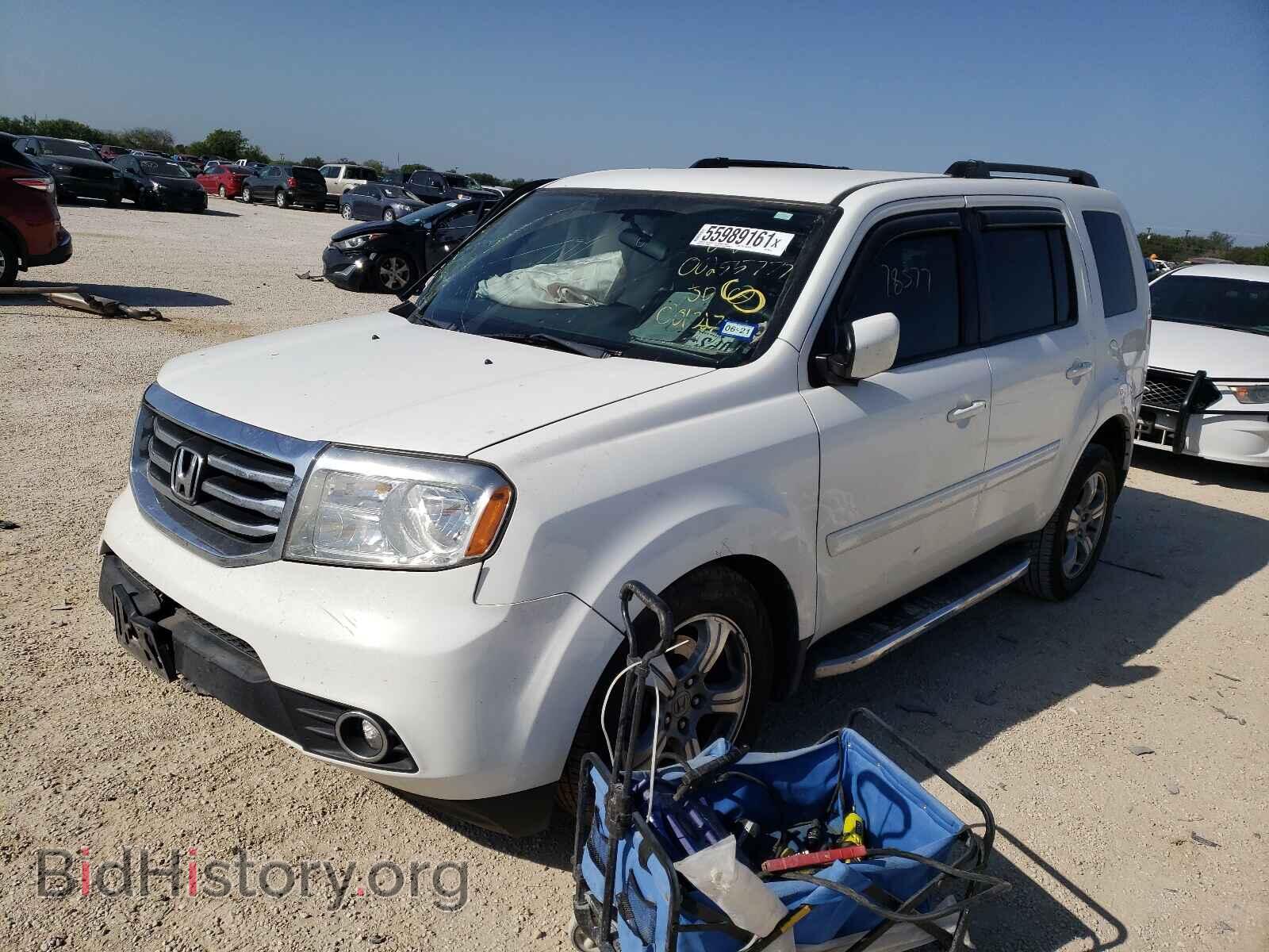 2015 HONDA PILOT - VIN: 5FNYF3H47FB001327 - Фото 2