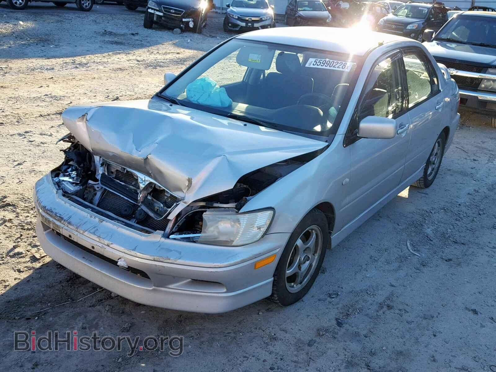 2003 MITSUBISHI LANCER - VIN: JA3AJ86E63U005671 - Фото 2