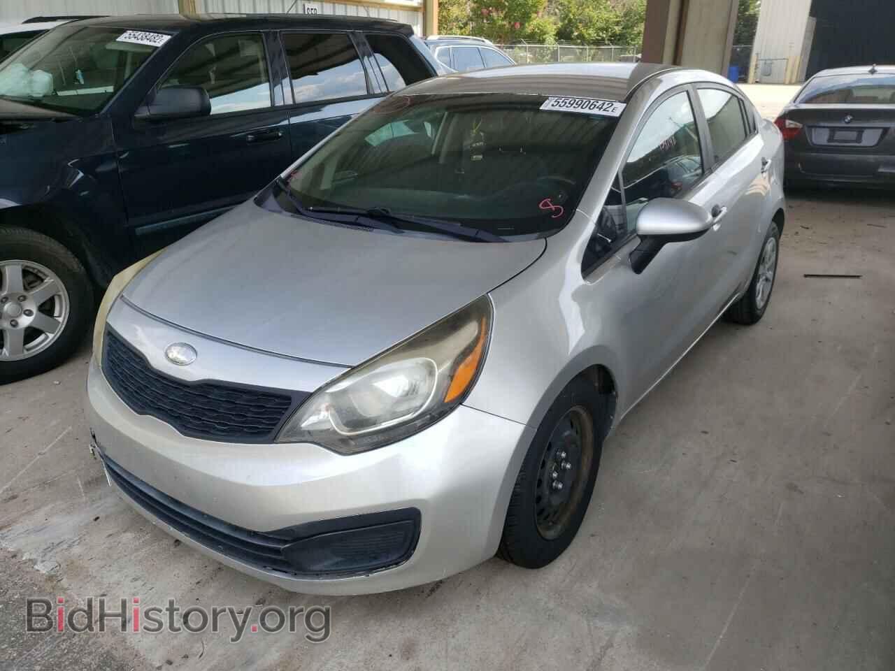 2013 KIA RIO - VIN: KNADM4A37D6232763 - Фото 2