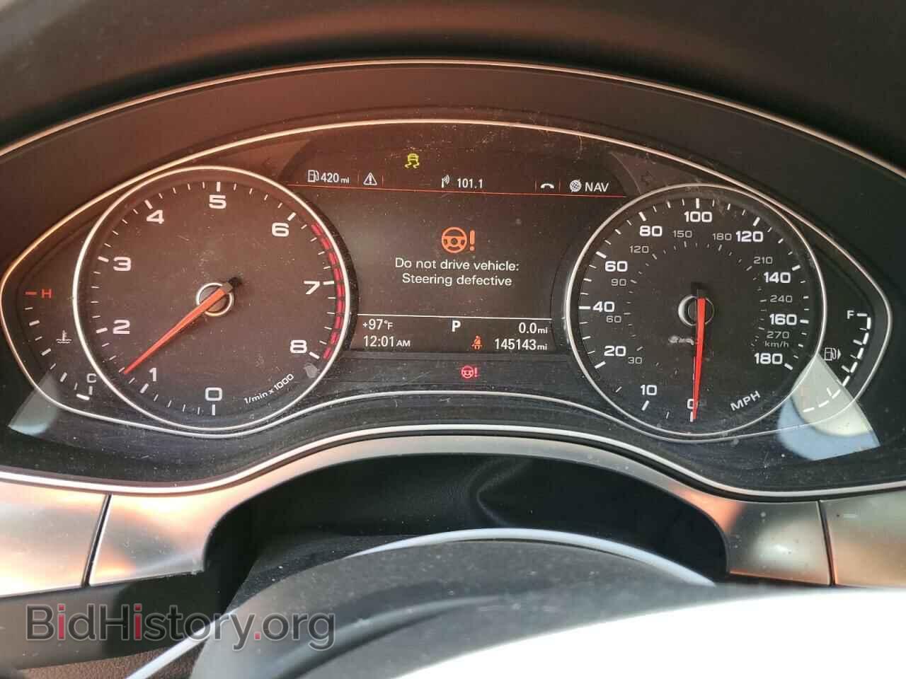2014 AUDI A6 - VIN: WAUGFAFC1EN026800 - Фото 9