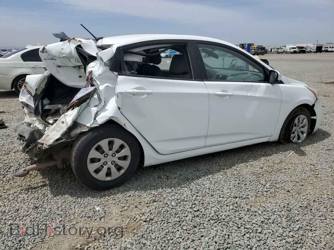 2016 HYUNDAI ACCENT - VIN: KMHCT4AE0GU095521 - Фото 3