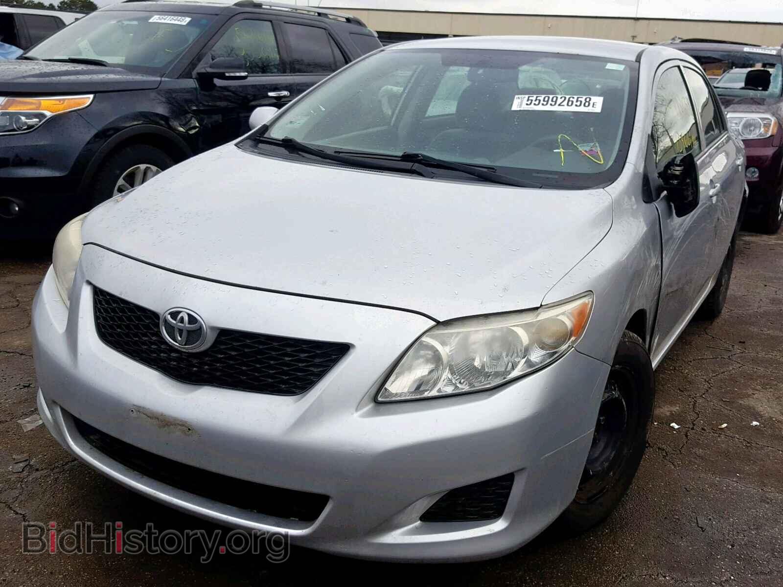 2009 TOYOTA COROLLA BA - VIN: JTDBL40E499024698 - Фото 2