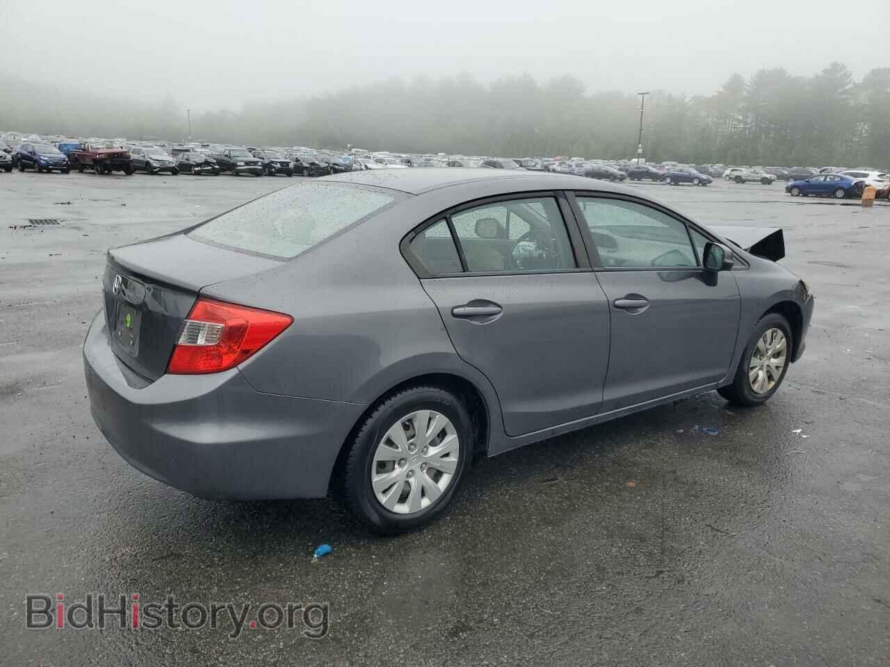 2012 HONDA CIVIC - VIN: 2HGFB2F51CH307164 - Фото 3