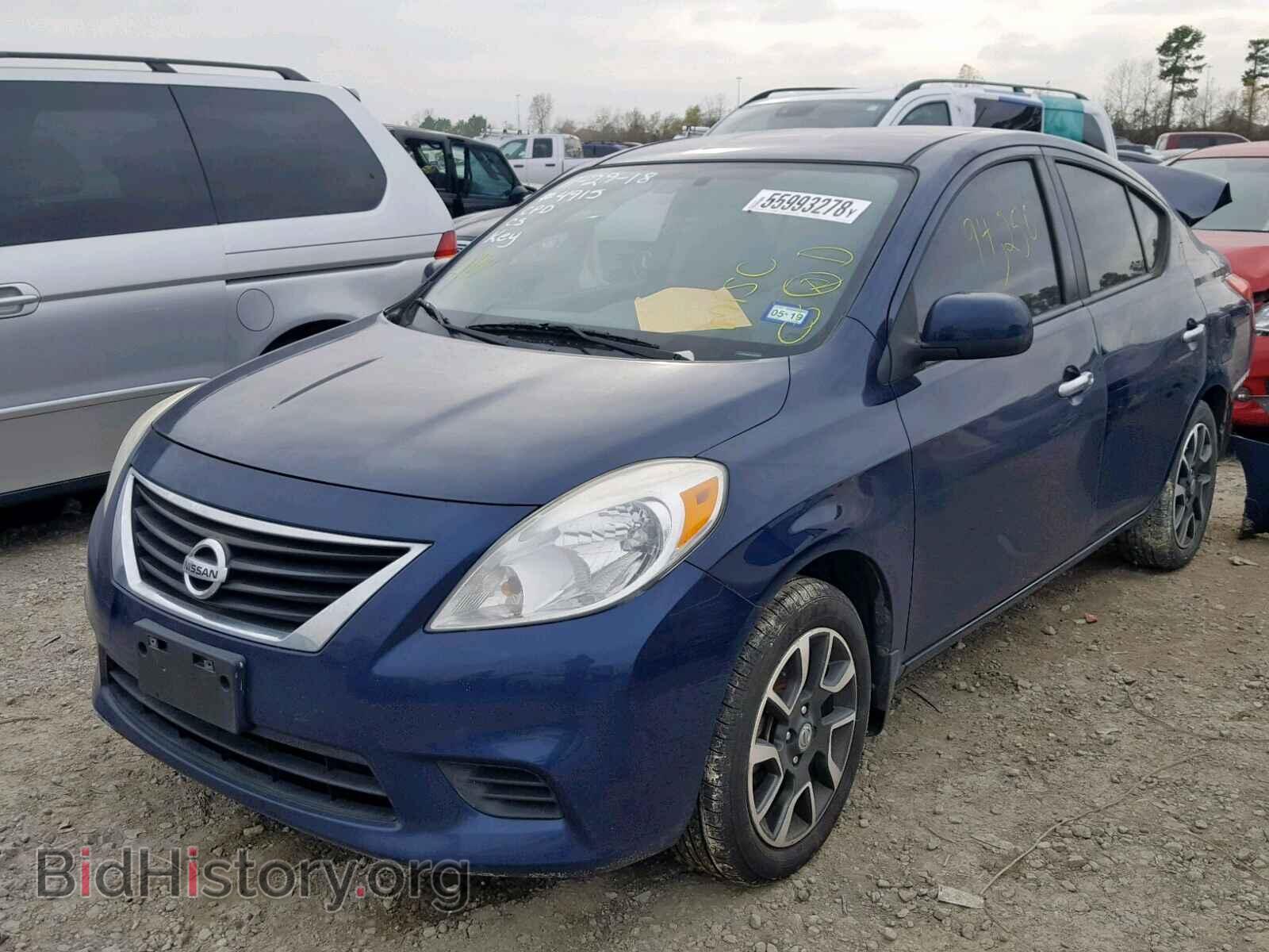 2012 NISSAN VERSA - VIN: 3N1CN7AP1CL923441 - Фото 2