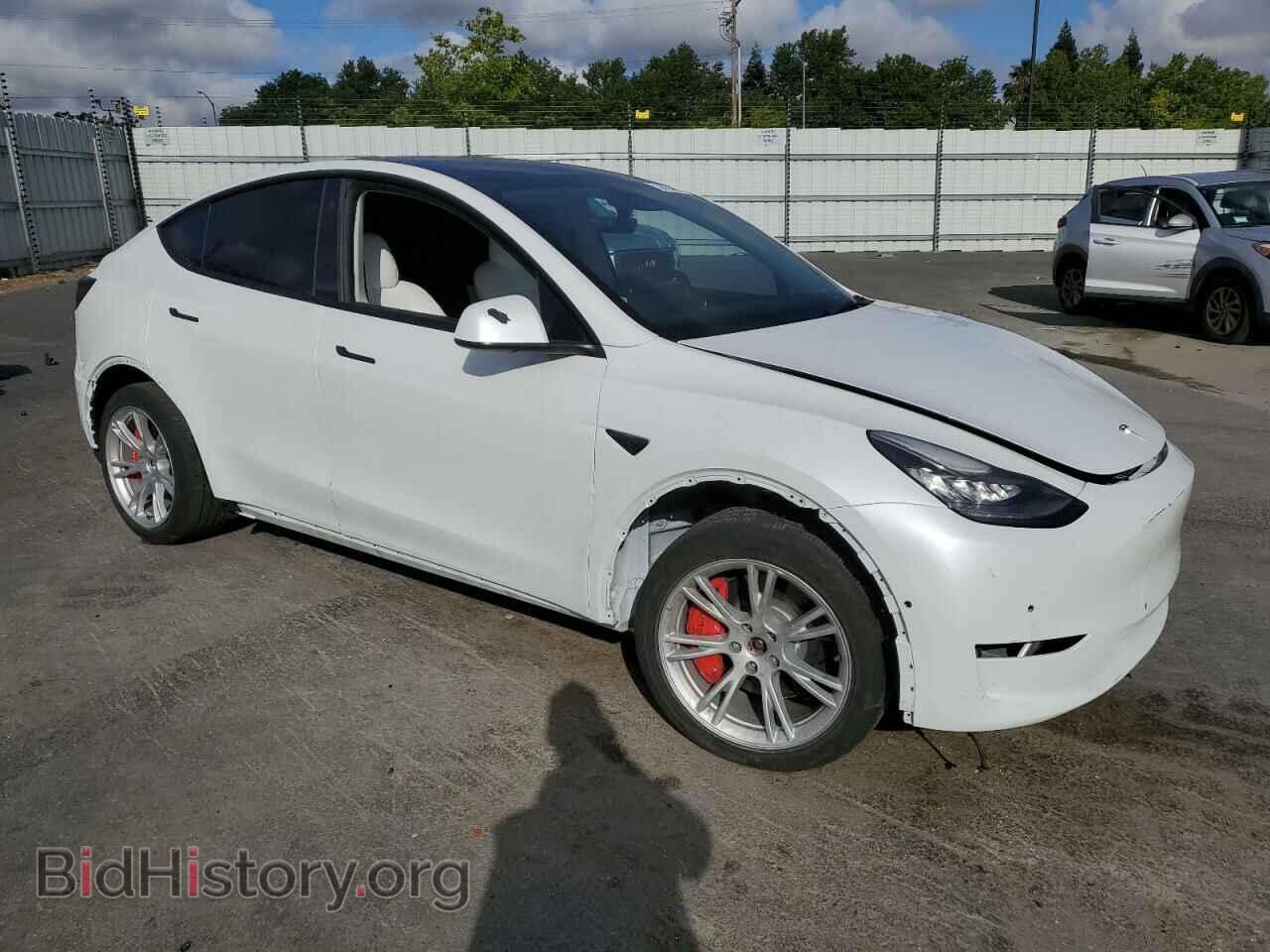 2022 TESLA MODEL Y - VIN: 7SAYGAEE5NF427064 - Photo 4