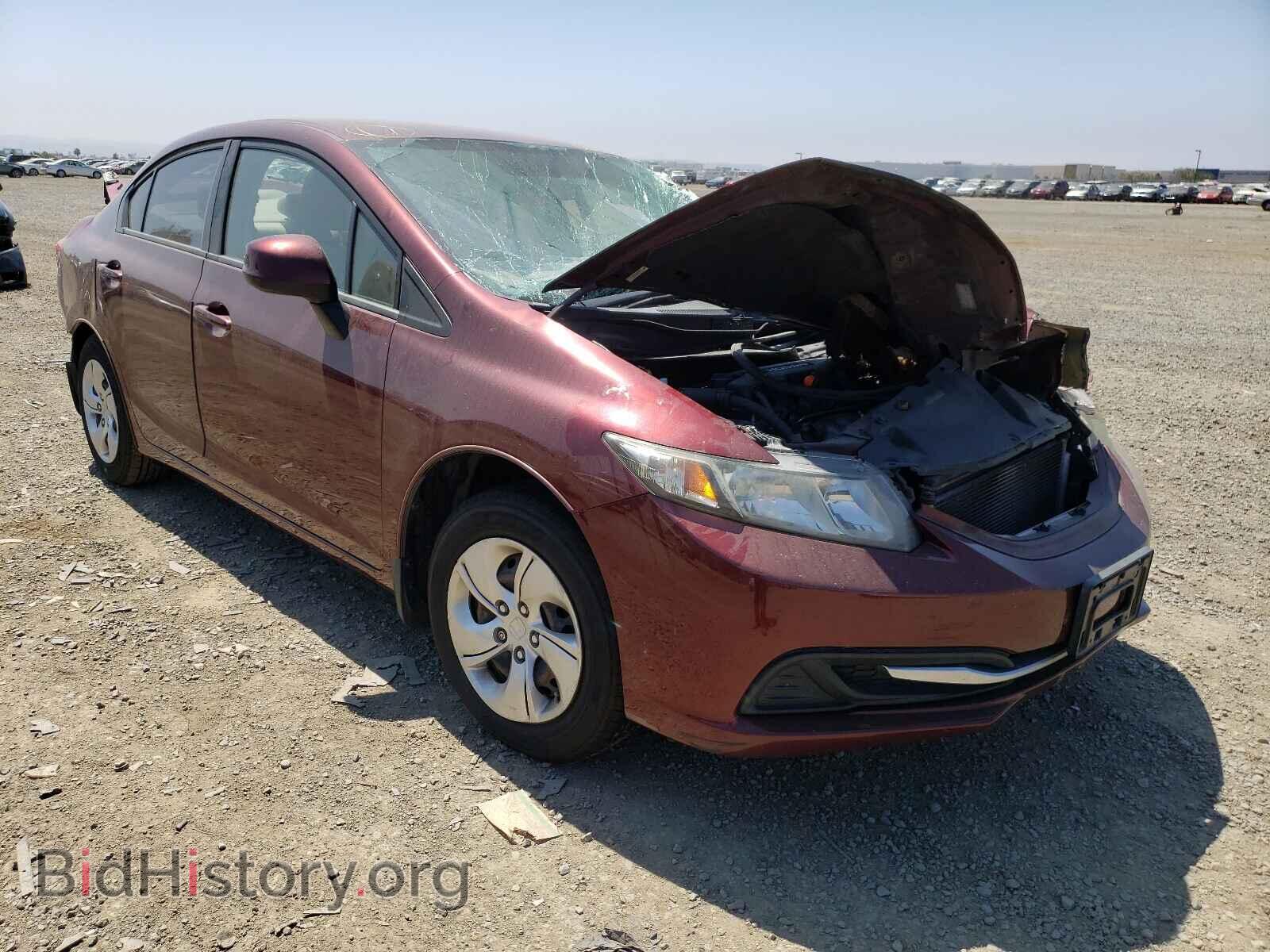 Фотография 2HGFB2F50DH511925 - HONDA CIVIC 2013
