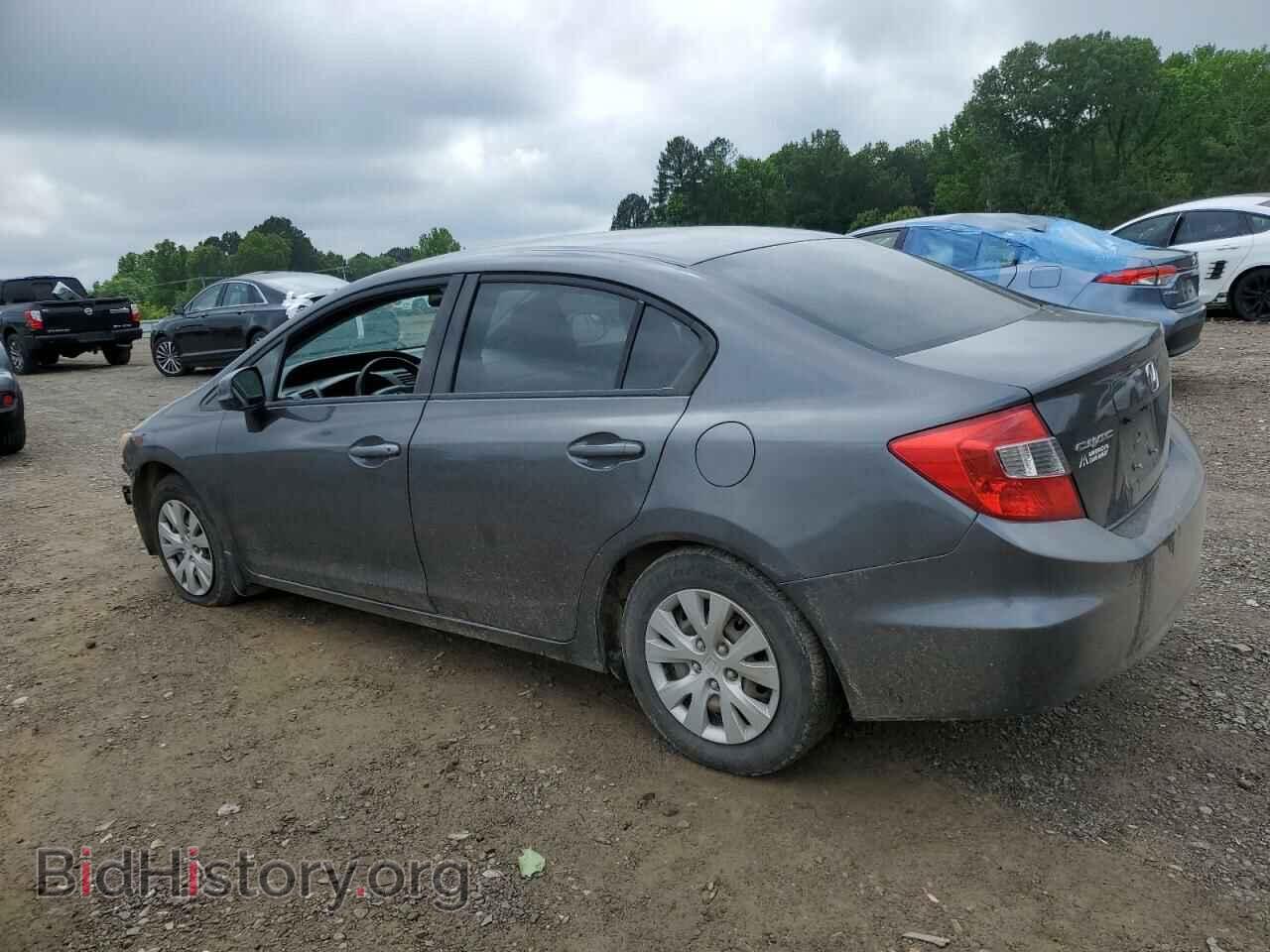 2012 HONDA CIVIC - VIN: 2HGFB2F5XCH333018 - Фото 2