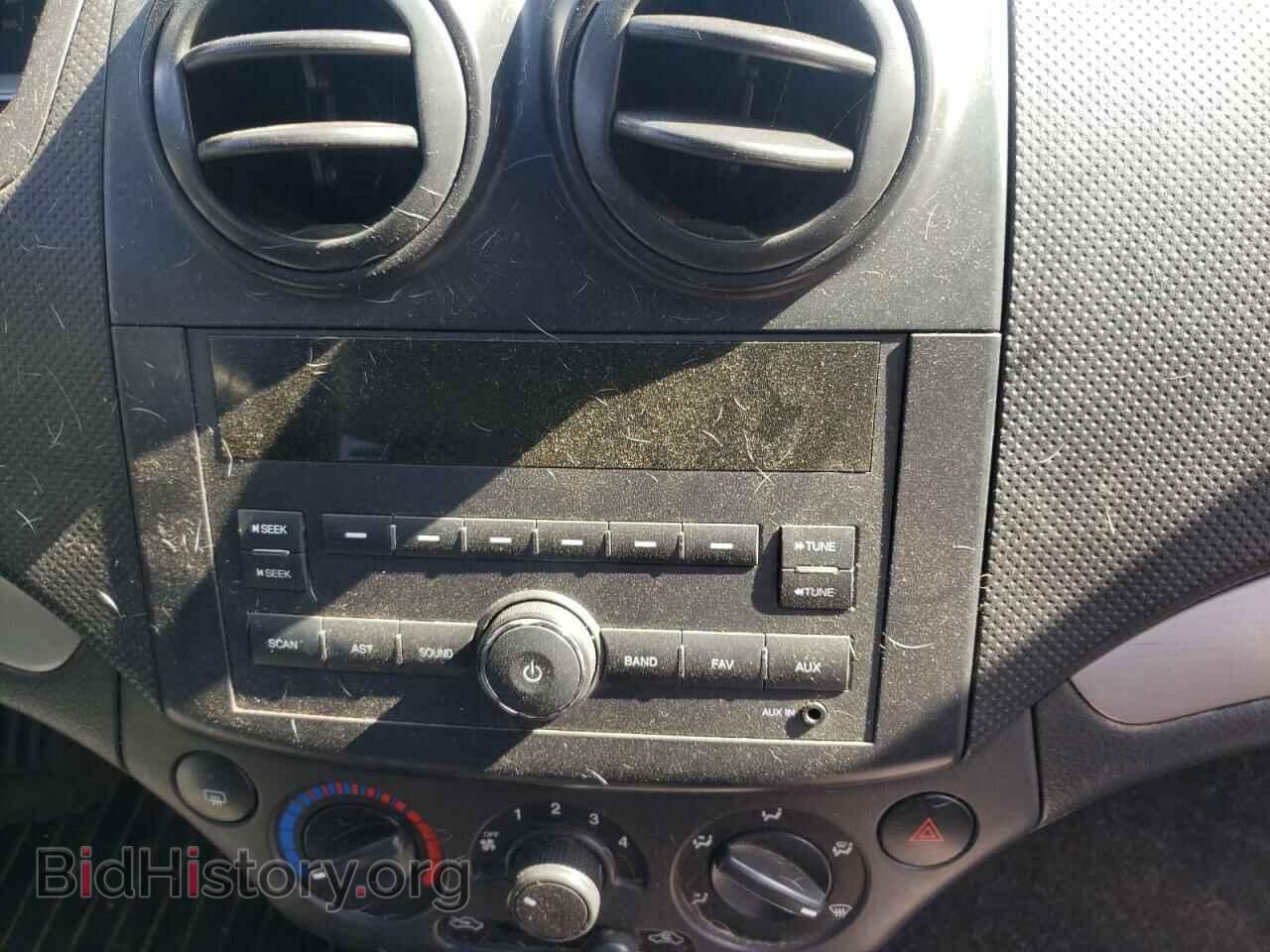 2009 CHEVROLET AVEO - VIN: KL1TD66E29B365330 - Фото 9