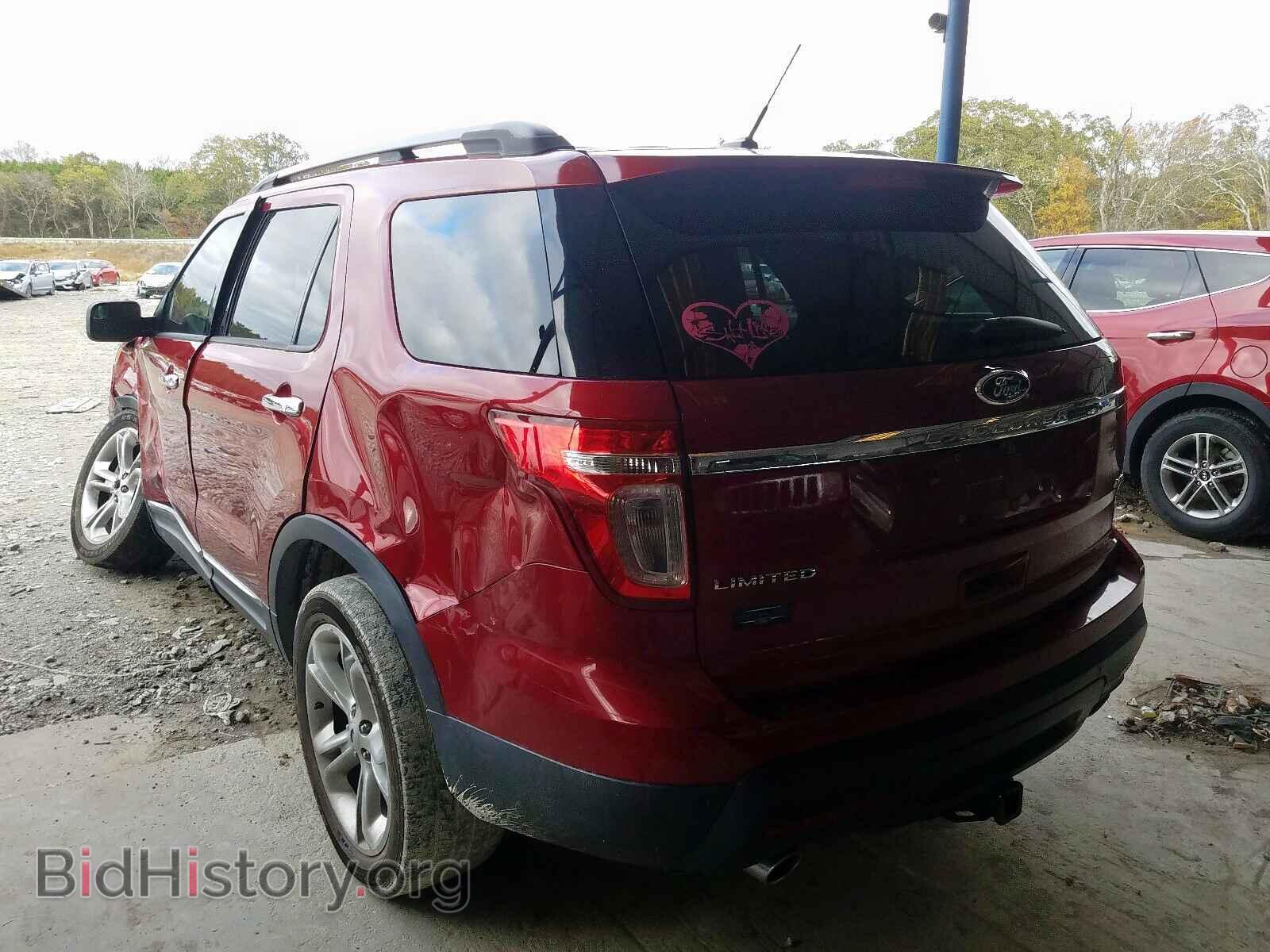 2014 FORD EXPLORER - VIN: 1FM5K8F86EGB91607 - Фото 3